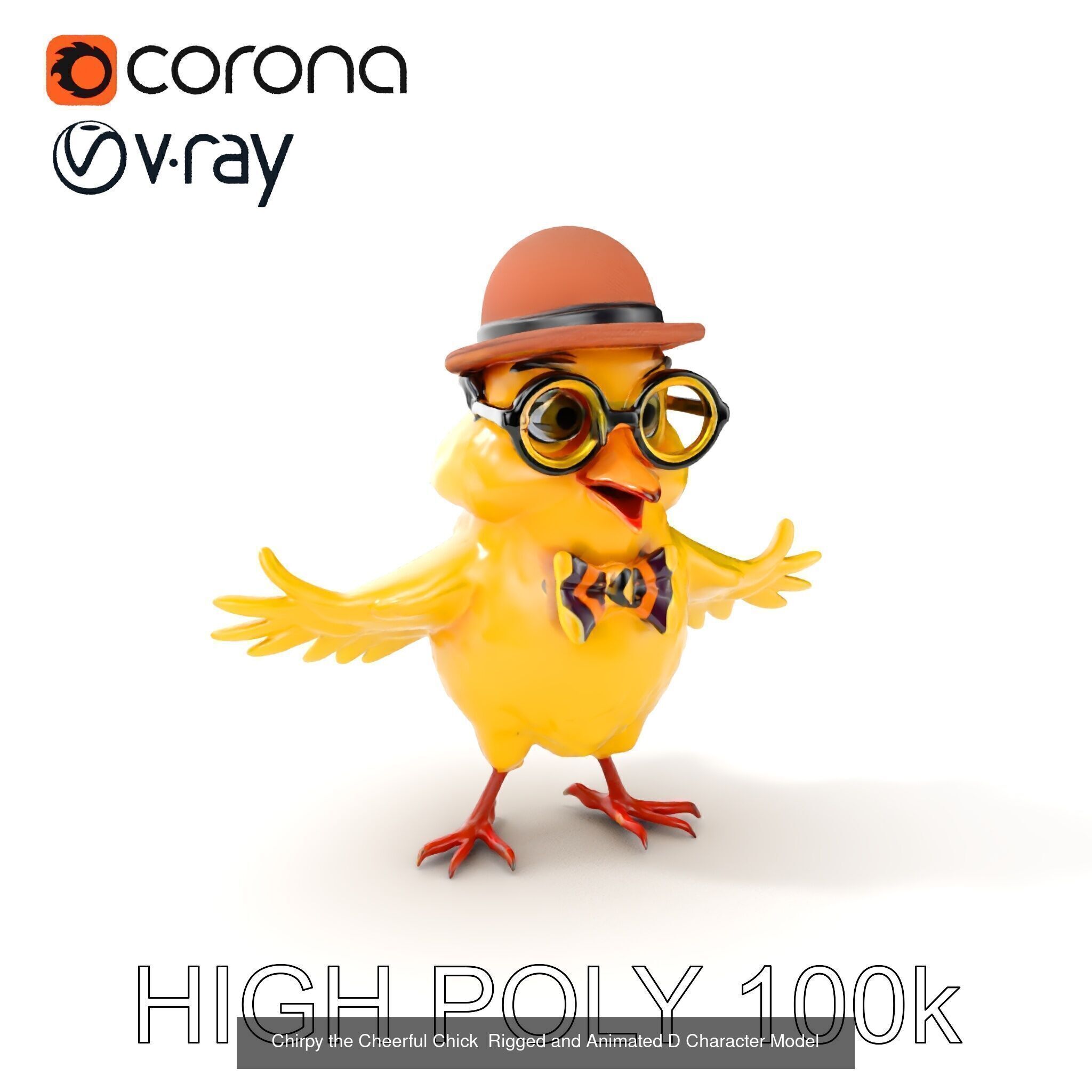 Charming Creature Couture 3D Model Collection_16