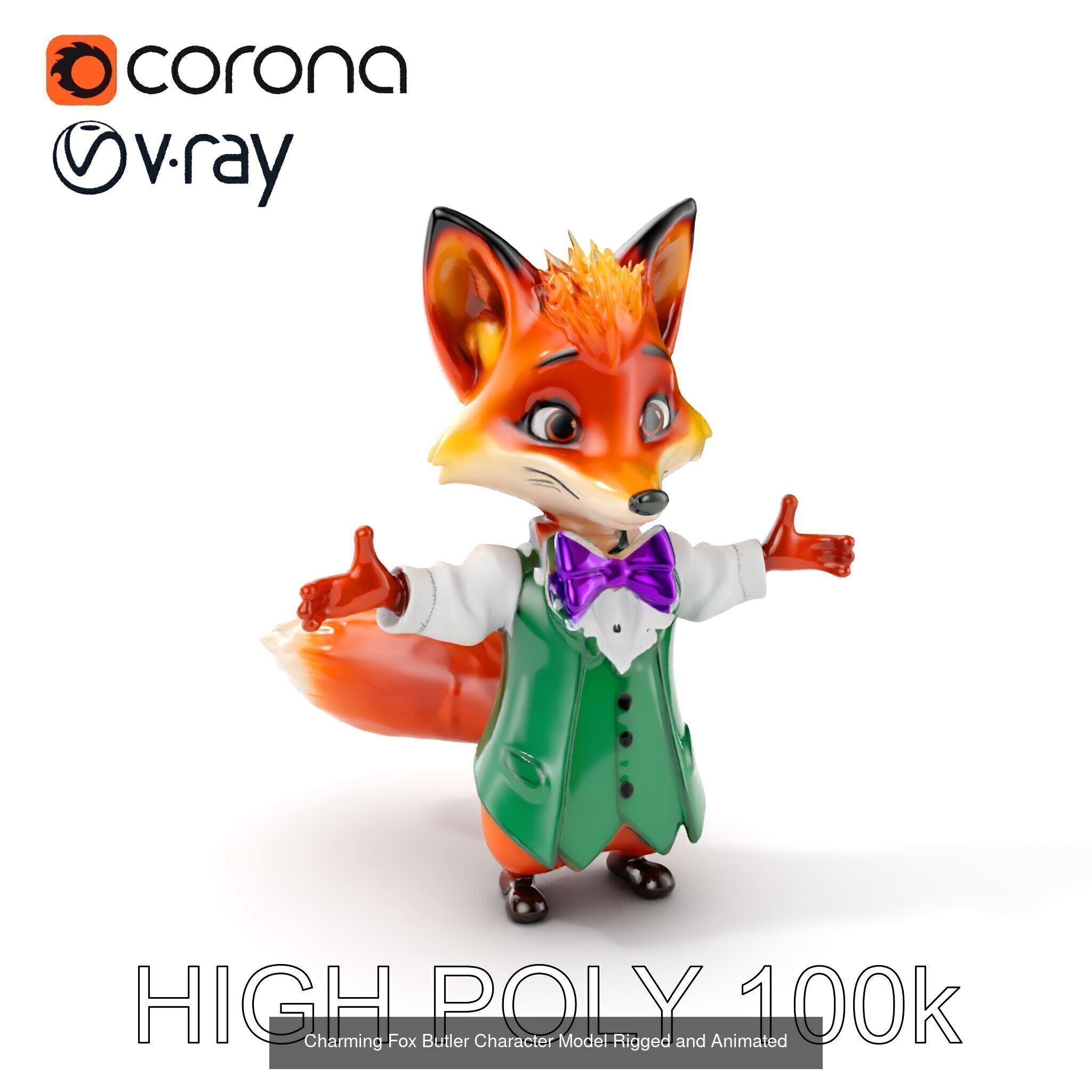 Charming Creature Couture 3D Model Collection_20