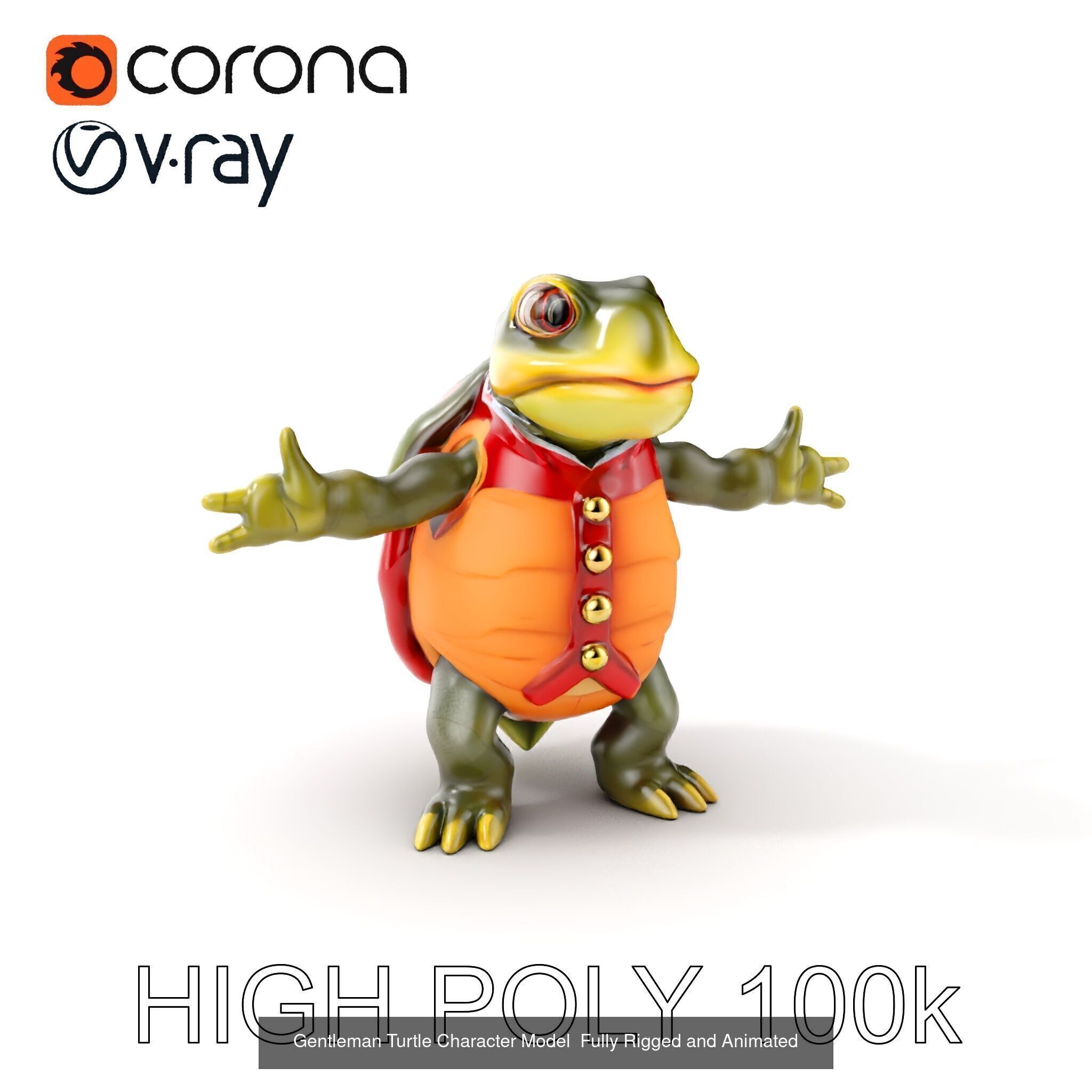 Charming Creature Couture 3D Model Collection_24