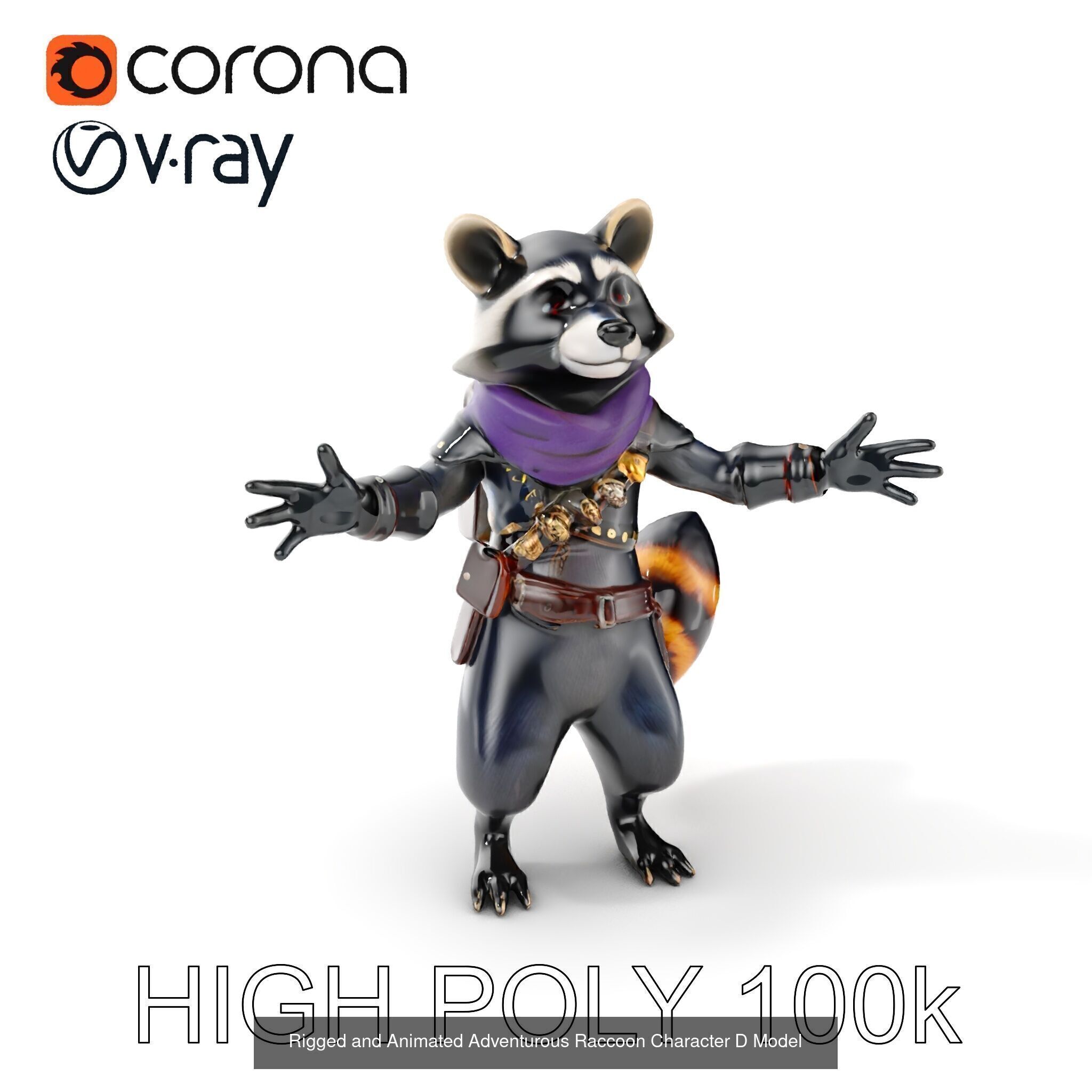 Charming Creature Couture 3D Model Collection_23