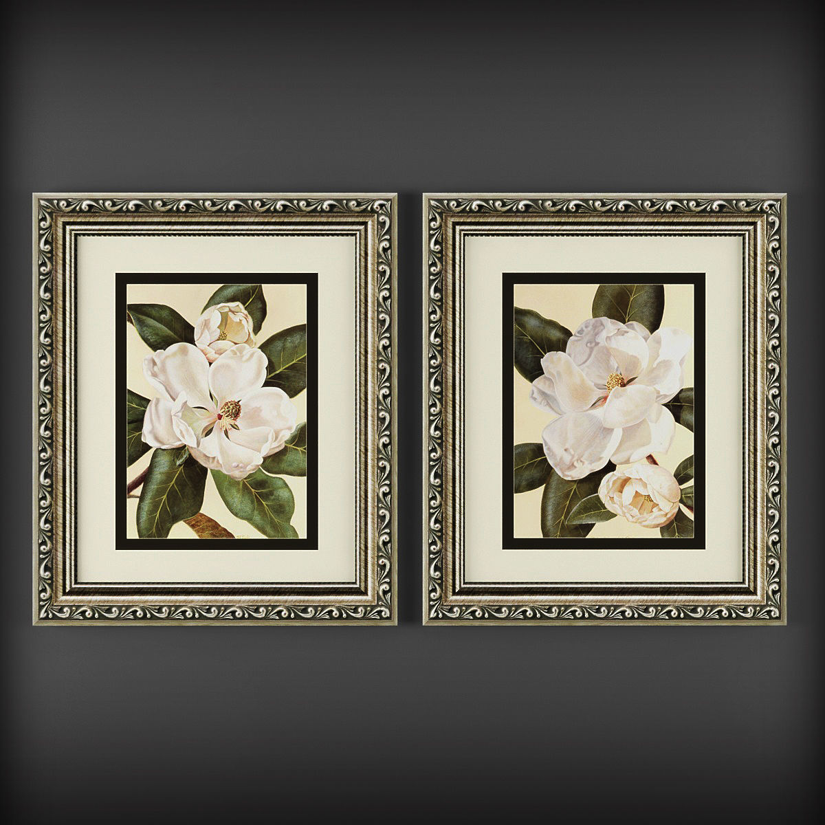 Picture Frames Low-poly 3D model_1