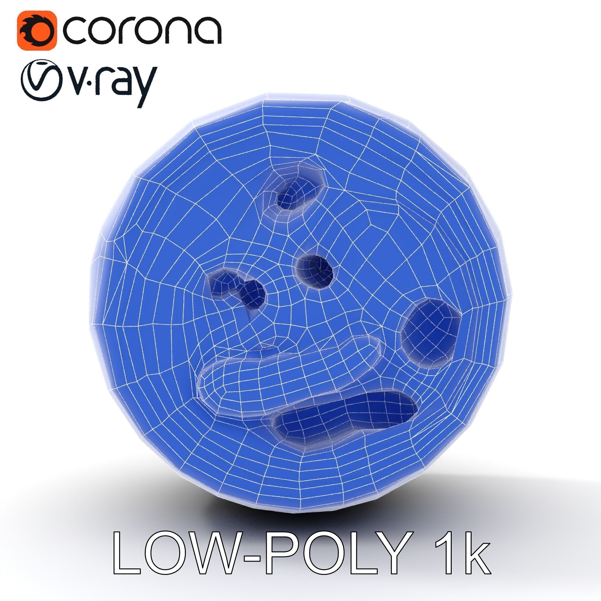 Pipe Crosssection Model Pack with Materials Low-poly 3D model_20