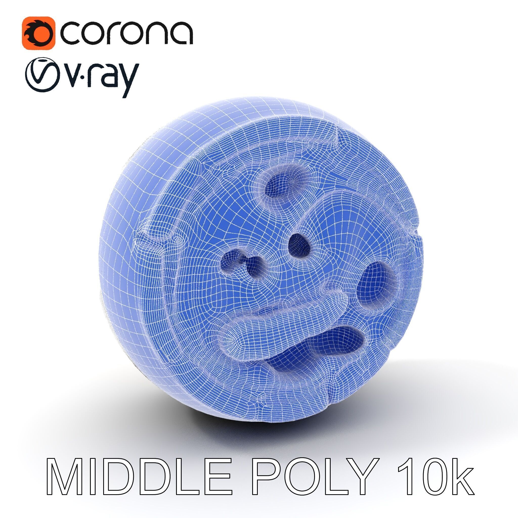 Pipe Crosssection Model Pack with Materials Low-poly 3D model_10