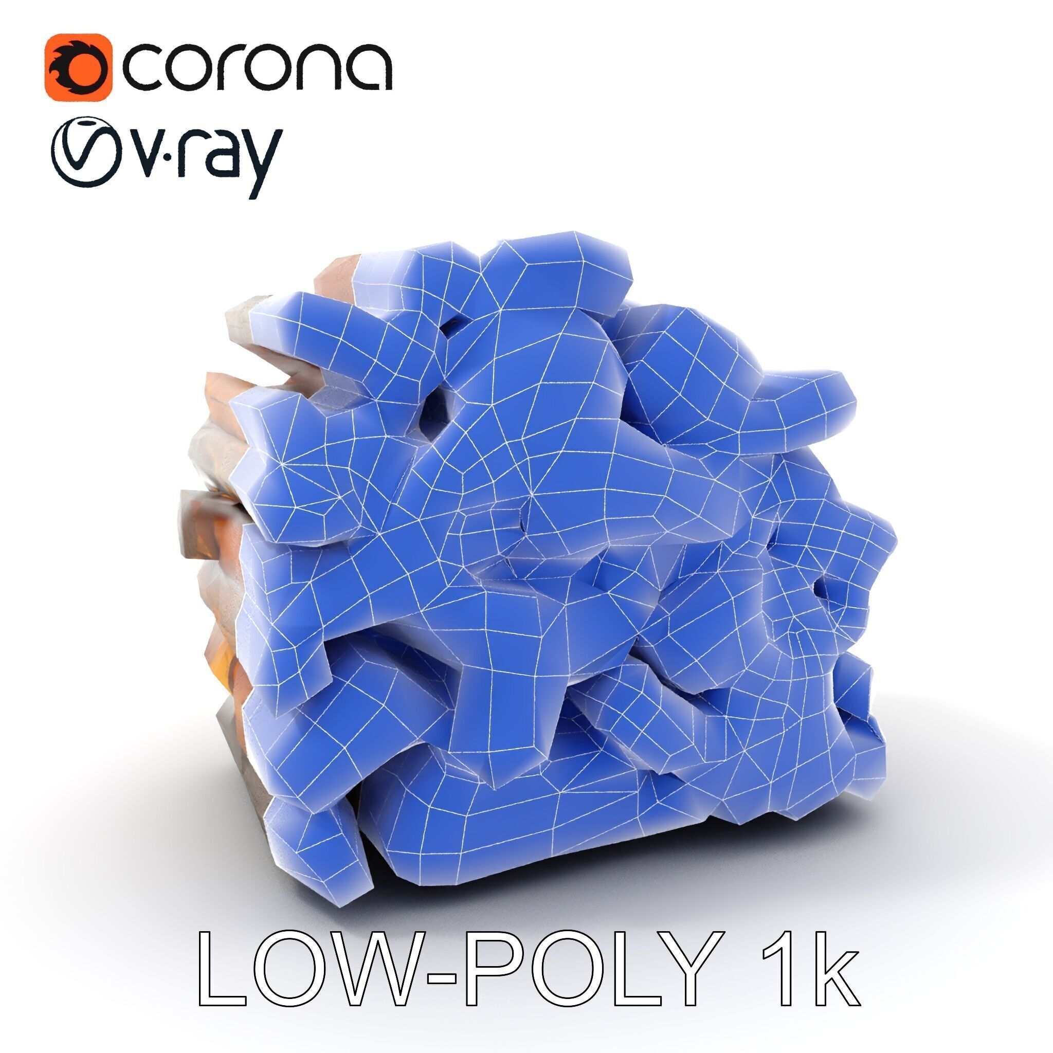 Stacked Firewood Model Pack  Realistic Wood Pile Low-poly 3D model_15