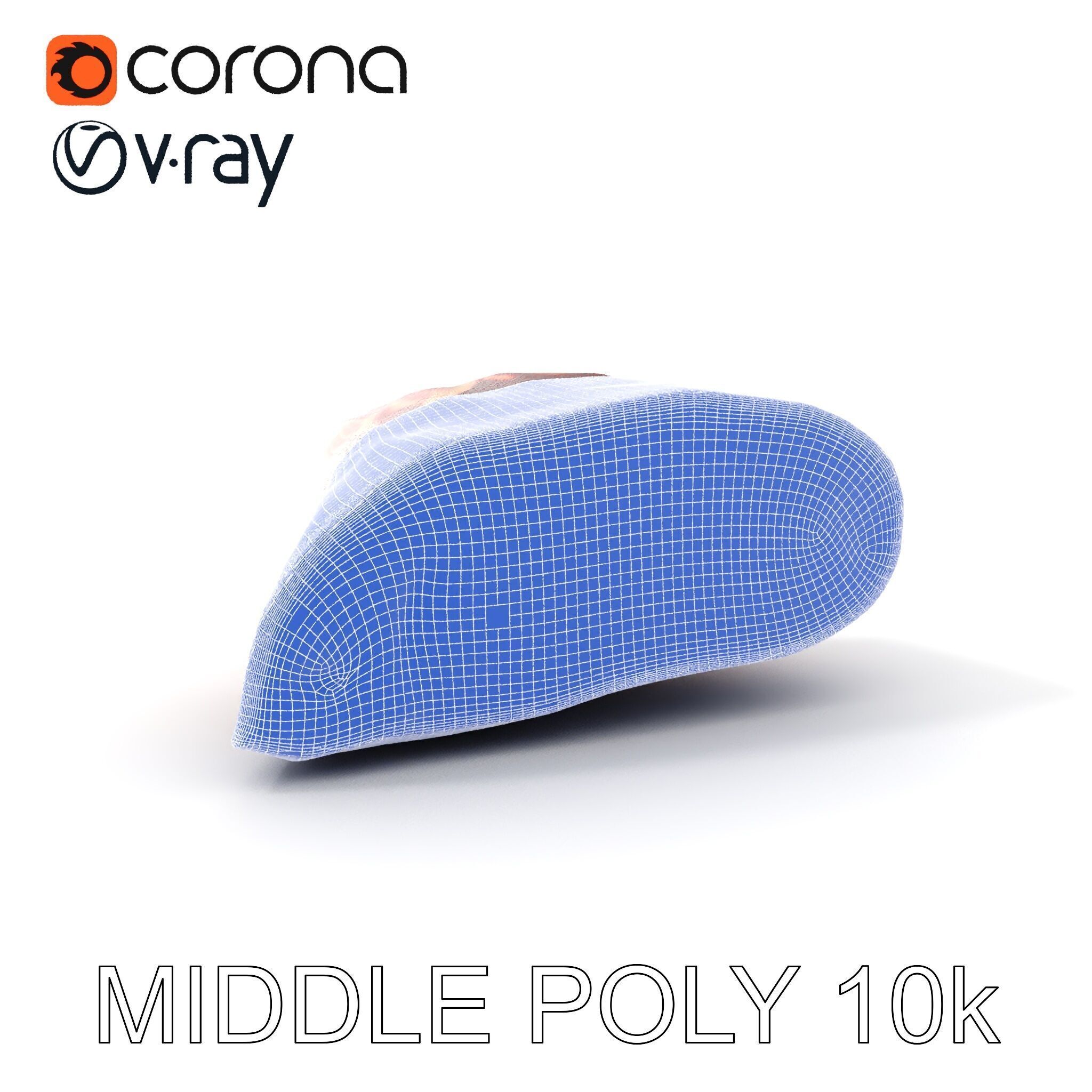 Realistic Steak D model pack Low-poly 3D model_22