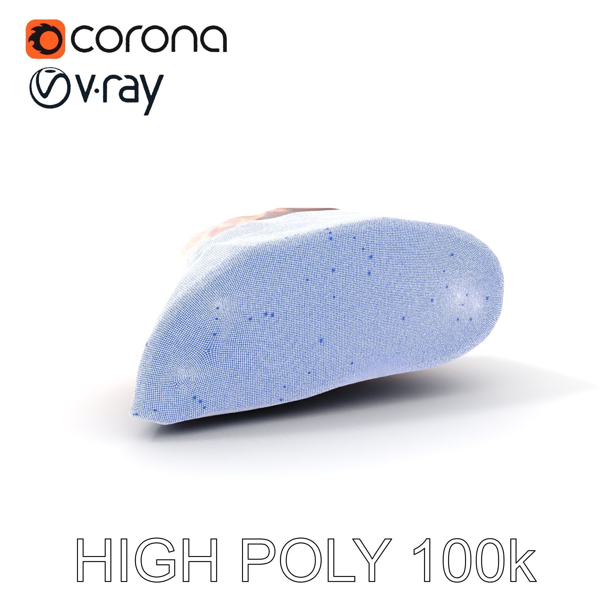 Realistic Steak D model pack Low-poly 3D model_4