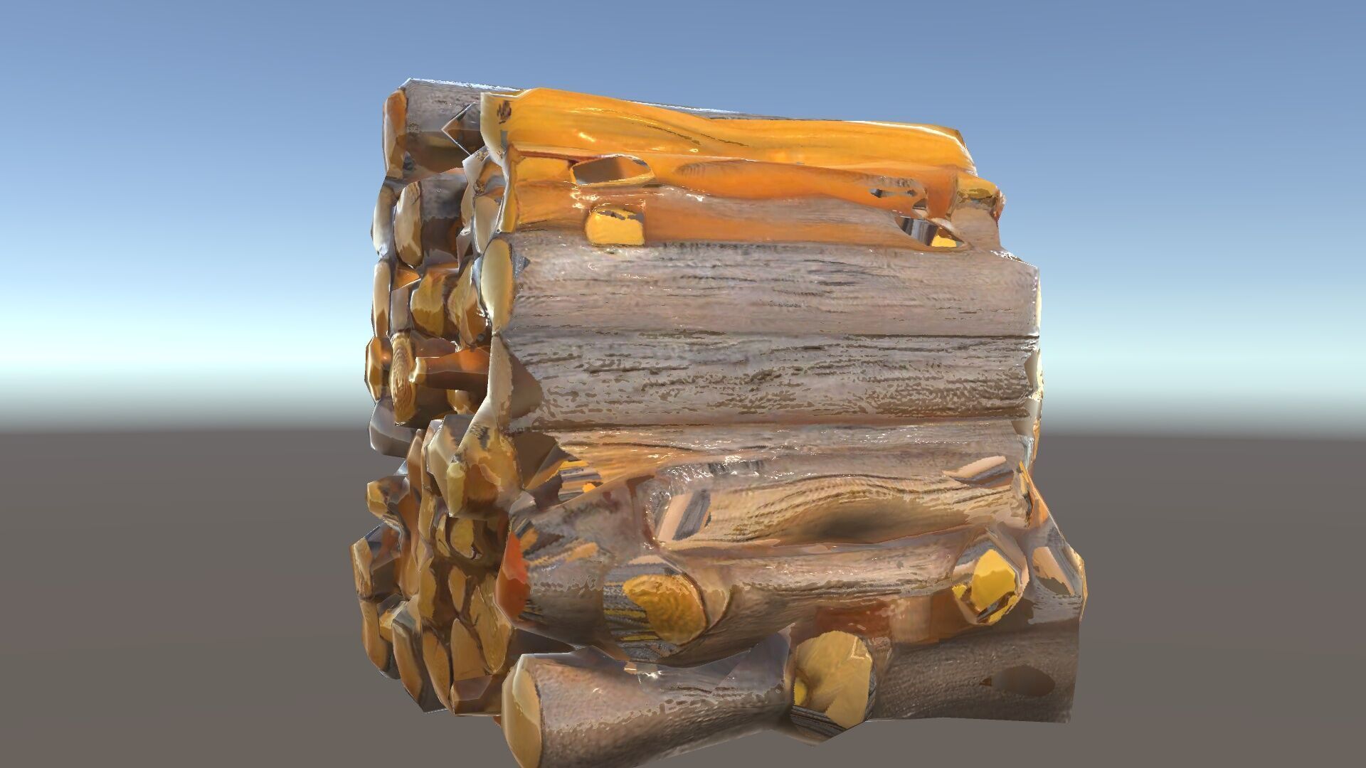 Realistic Firewood Logs Stack Model Pack for D Environments Texture_34