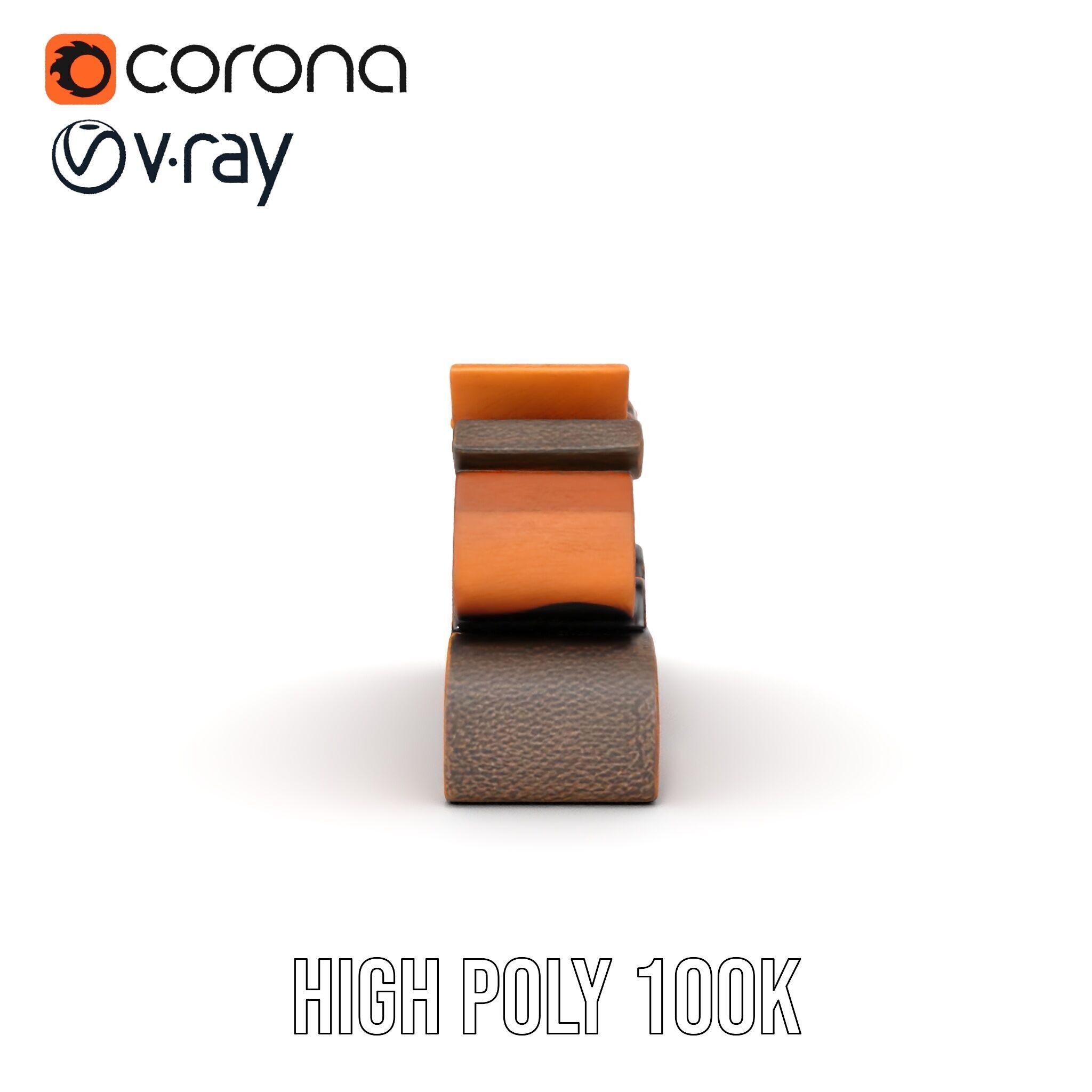 Firewood Stack D Model Pack with Versatile Detail Low-poly 3D model_15