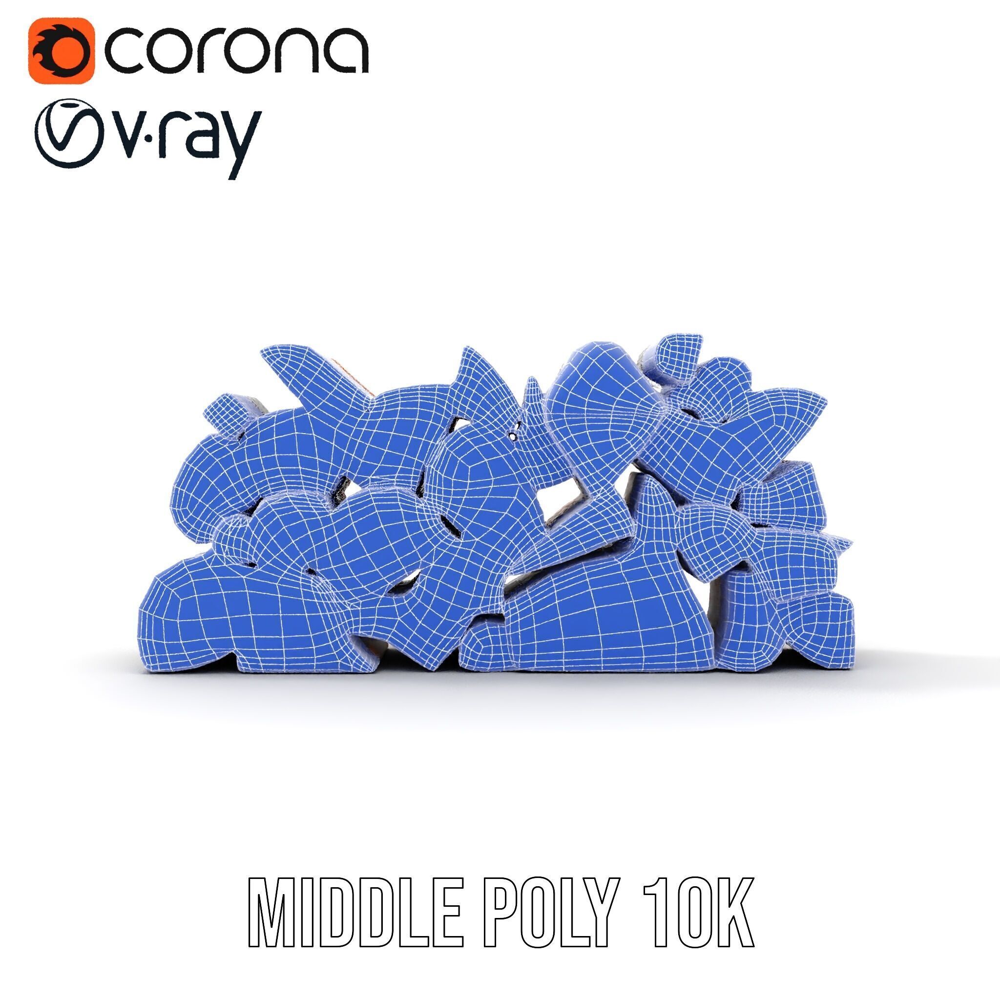 Firewood Stack D Model Pack with Versatile Detail Low-poly 3D model_30