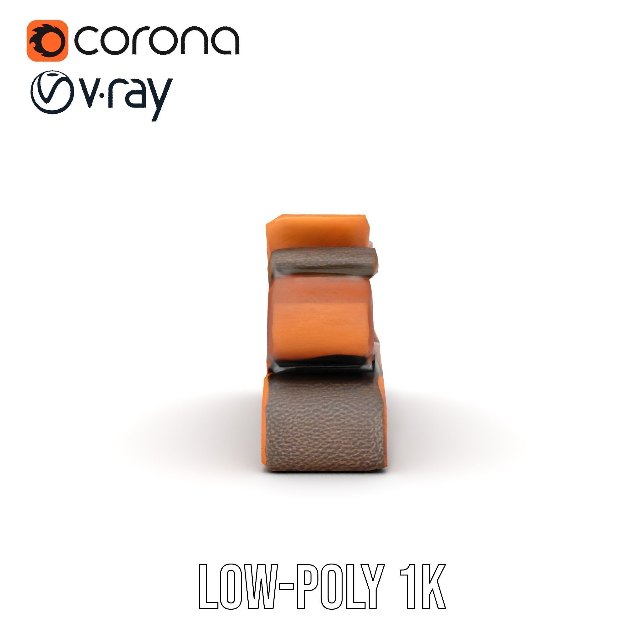 Firewood Stack D Model Pack with Versatile Detail Low-poly 3D model_9