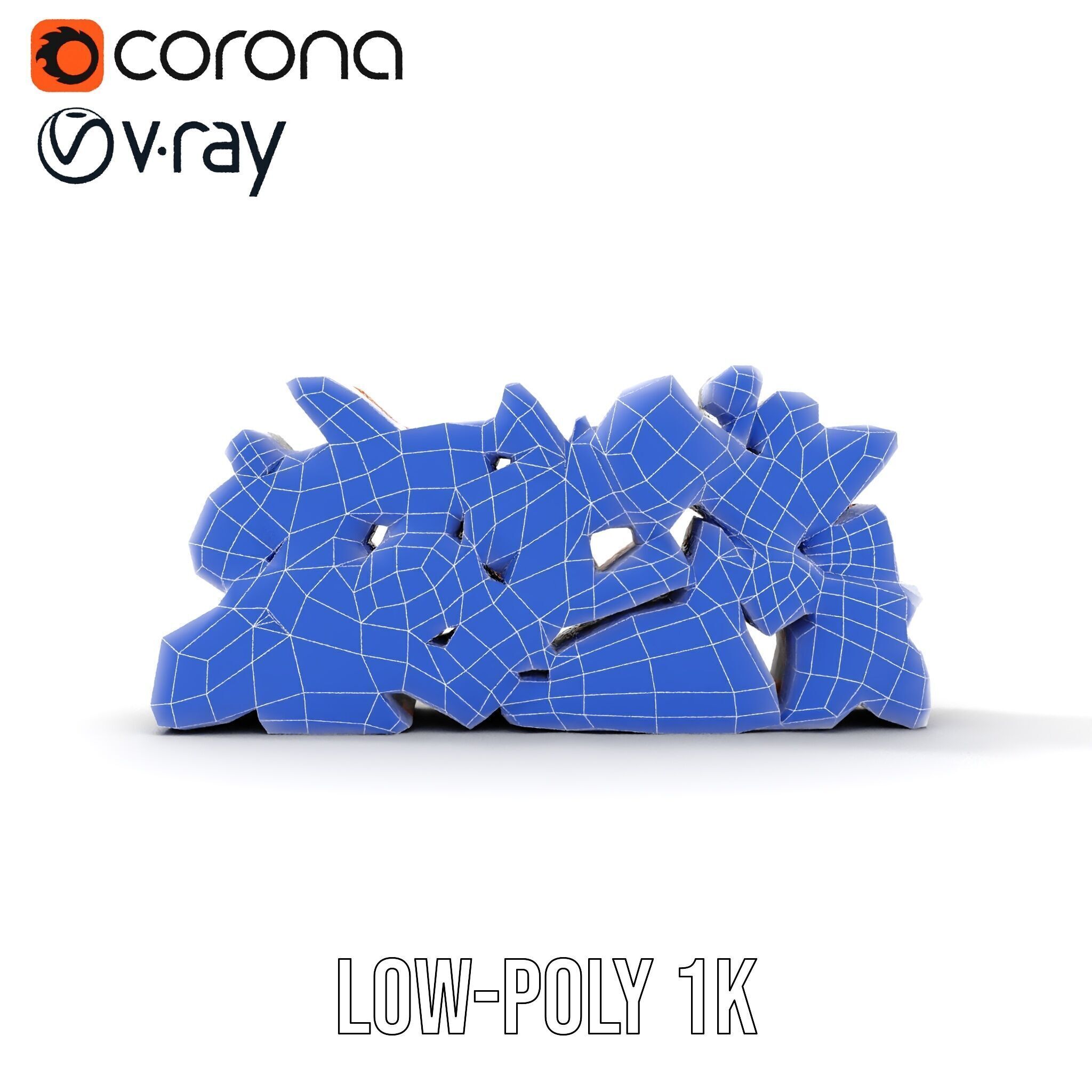 Firewood Stack D Model Pack with Versatile Detail Low-poly 3D model_28