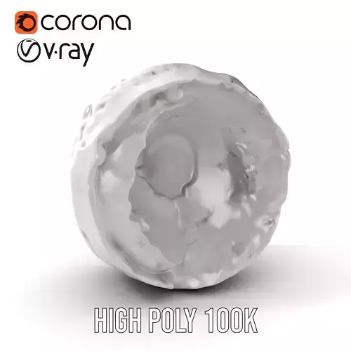 Cracked Stone Bowl Model Pack Low-poly 3D model Cracked Stone Bowl Model Pack Low-poly 3D model