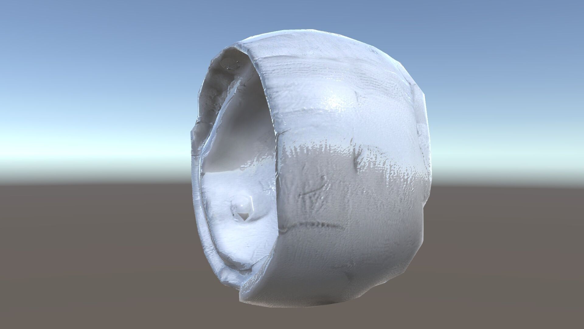 Cracked Stone Bowl Model Pack Low-poly 3D model_34