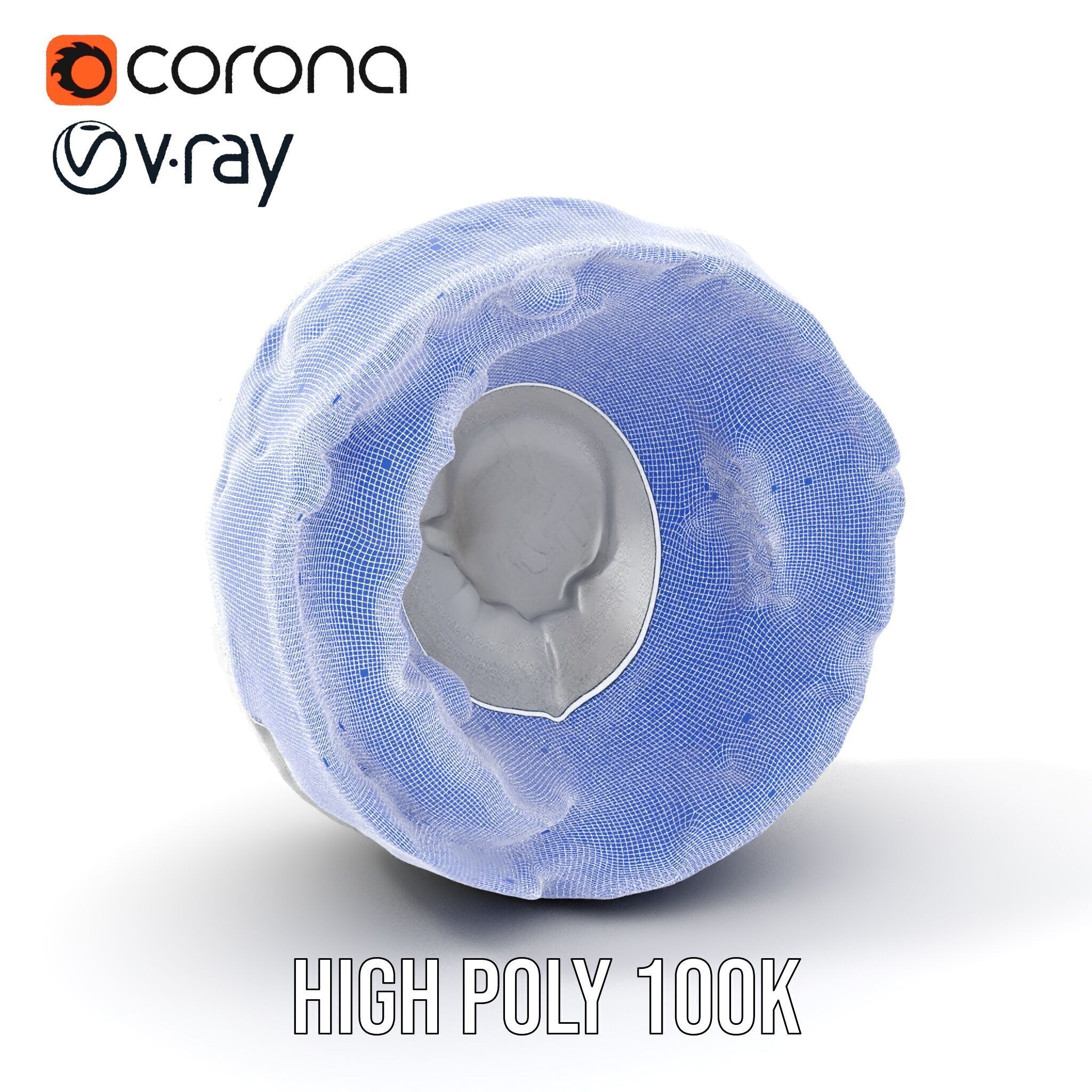 Cracked Stone Bowl Model Pack Low-poly 3D model_4