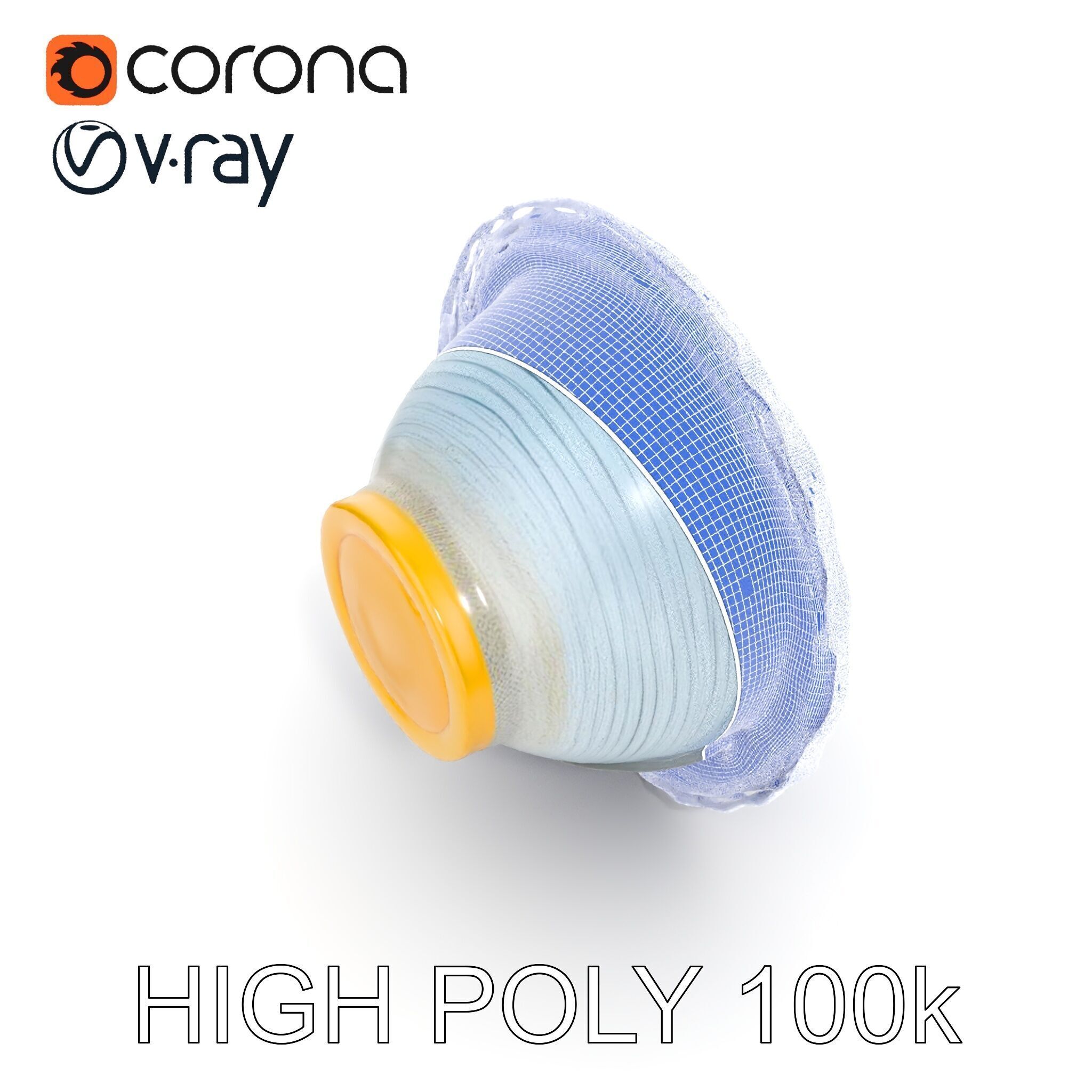 Layered Planet CrossSection Model Pack Low-poly 3D model_23