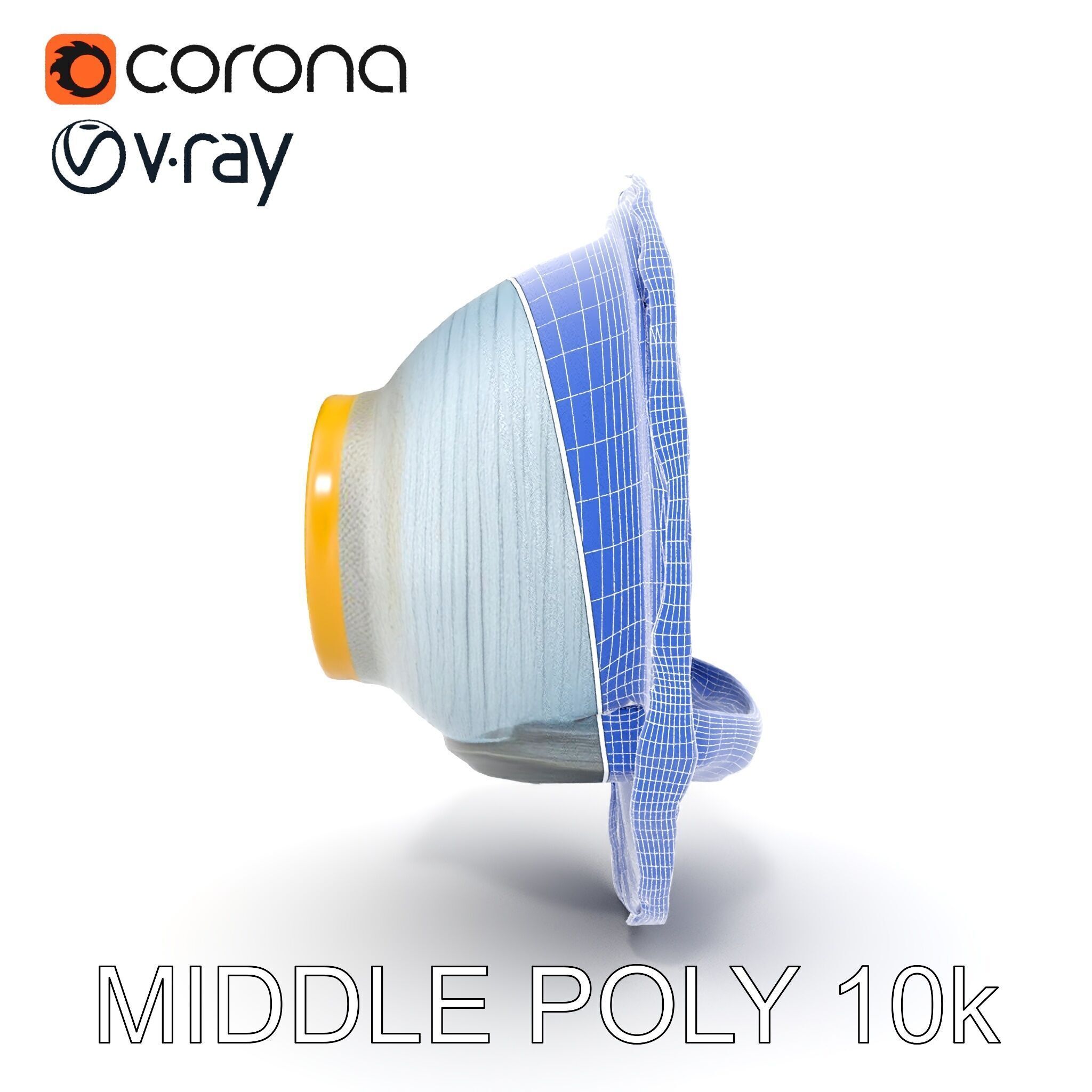 Layered Planet CrossSection Model Pack Low-poly 3D model_30
