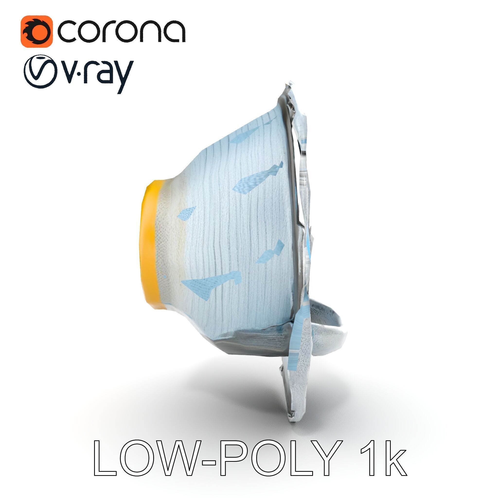 Layered Planet CrossSection Model Pack Low-poly 3D model_22
