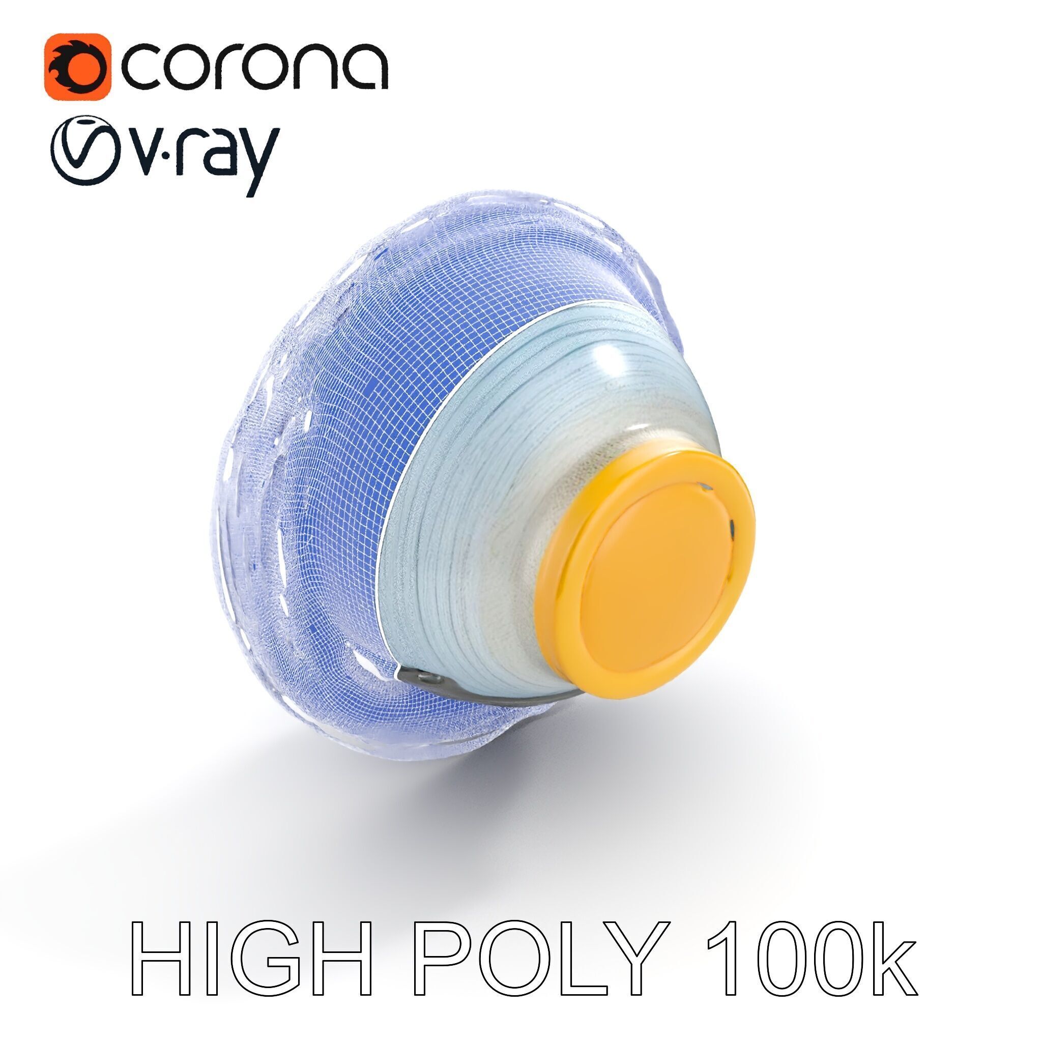 Layered Planet CrossSection Model Pack Low-poly 3D model_29