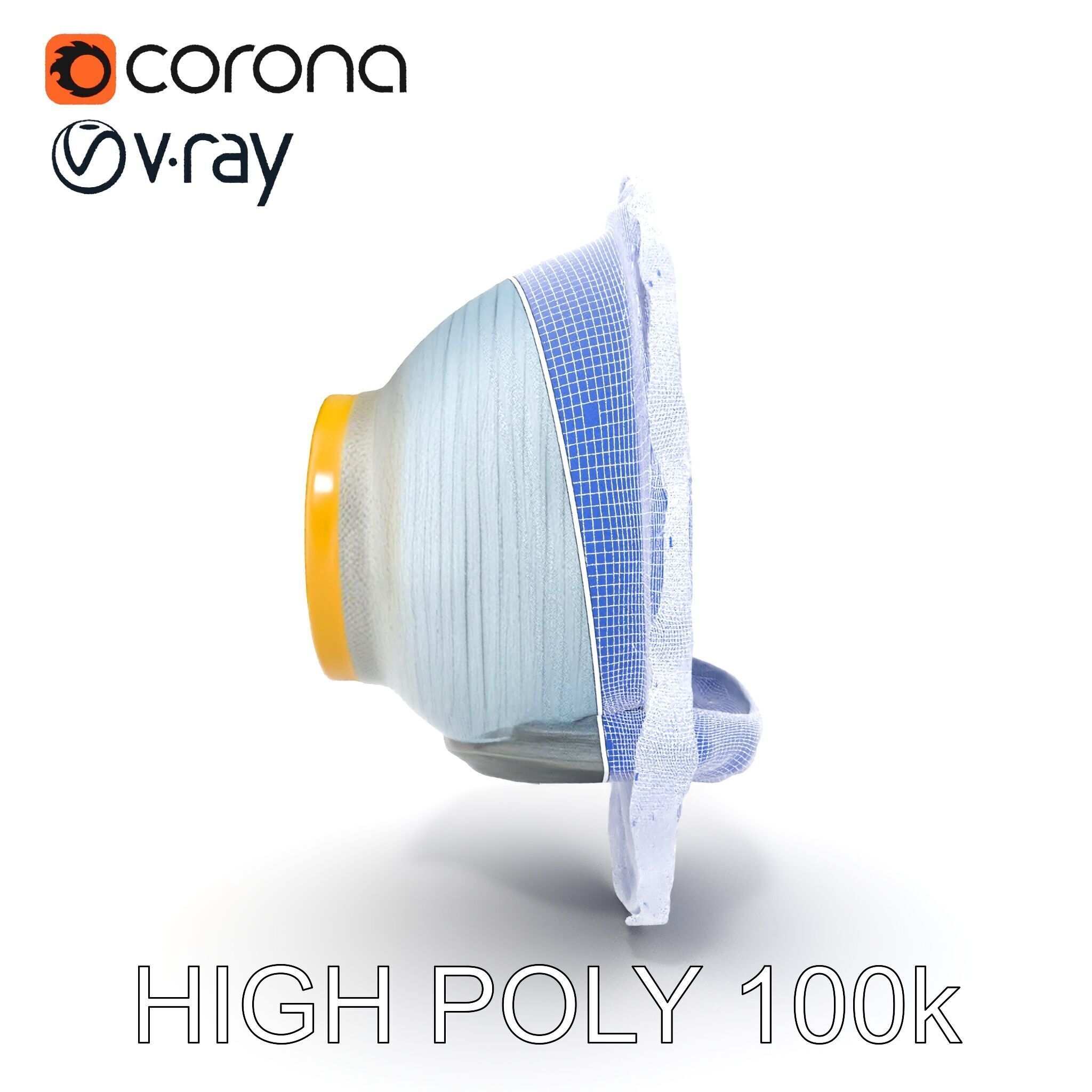 Layered Planet CrossSection Model Pack Low-poly 3D model_35