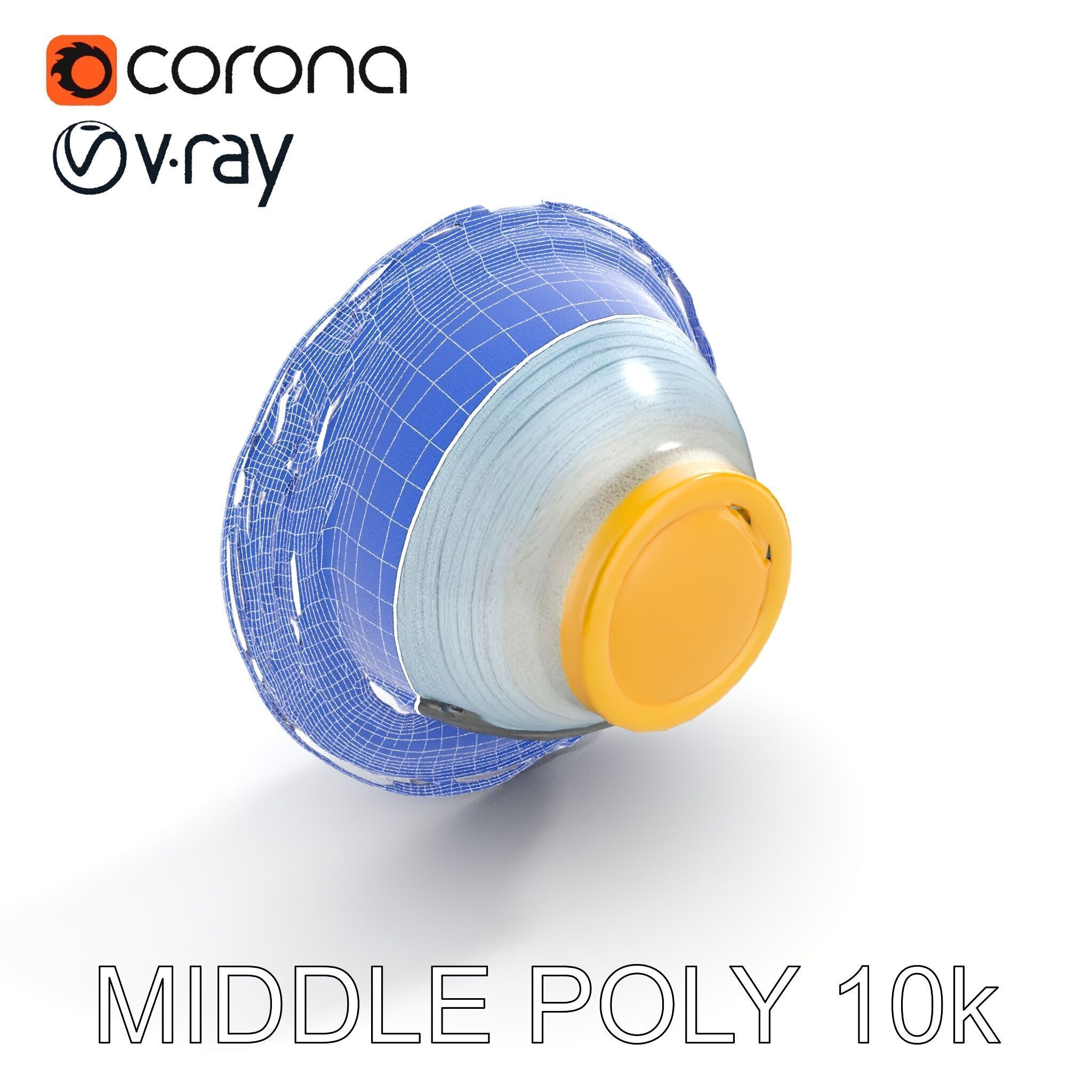Layered Planet CrossSection Model Pack Low-poly 3D model_16