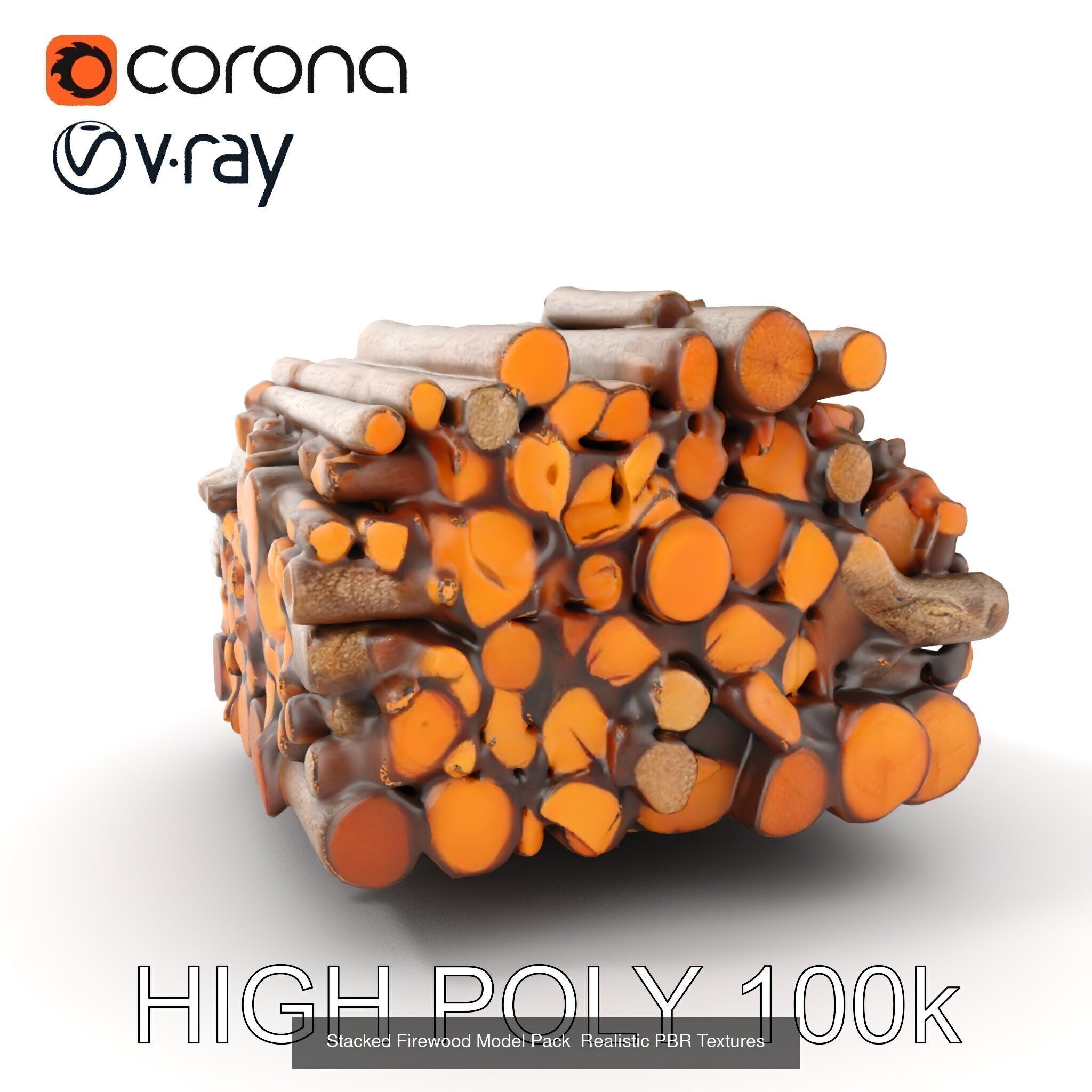 FirewoodTexturesModelPack 3D Model Collection_28