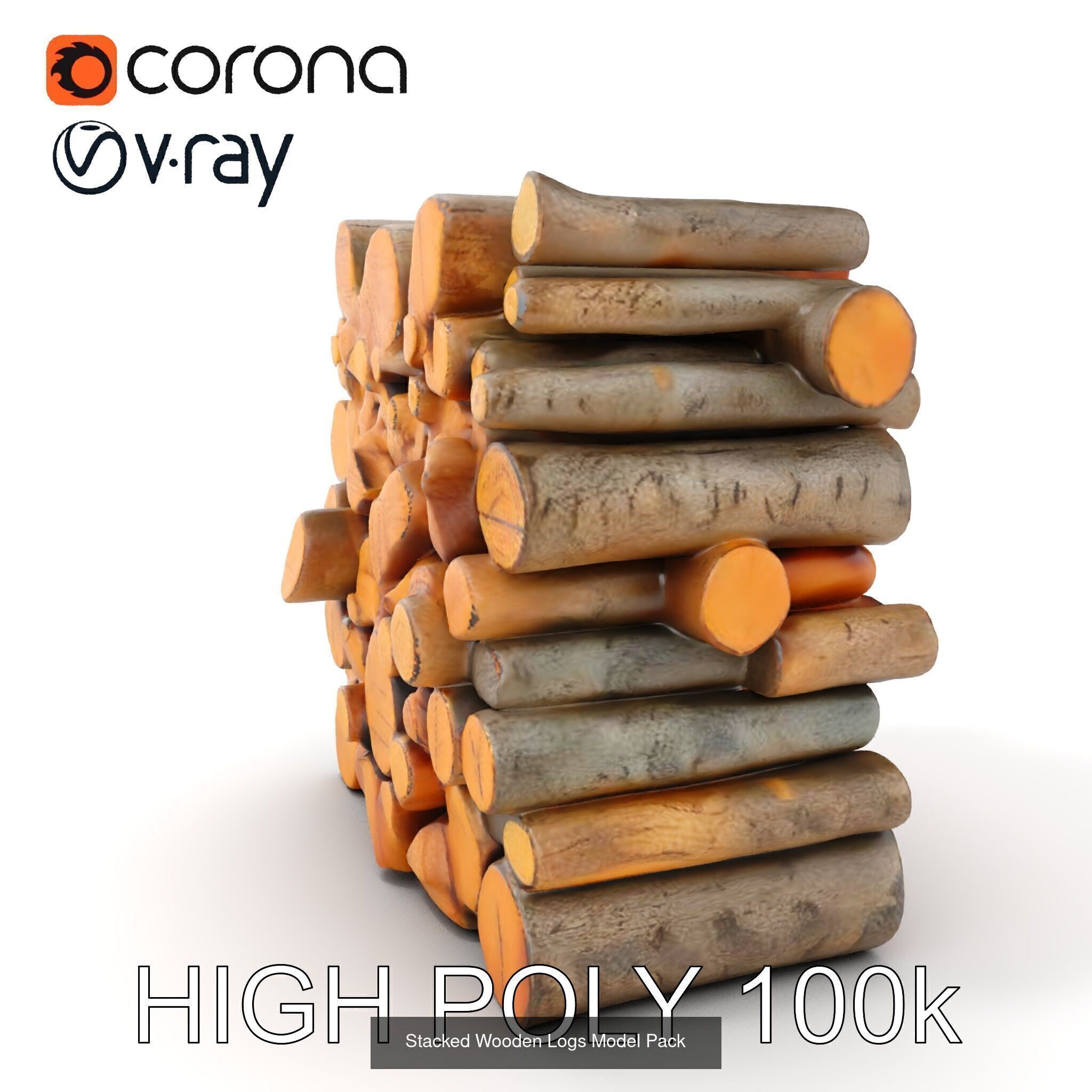 FirewoodTexturesModelPack 3D Model Collection_24