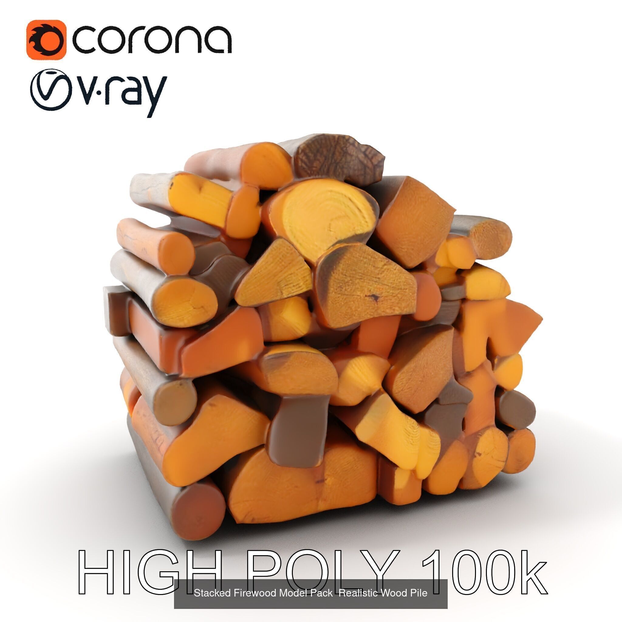 FirewoodTexturesModelPack 3D Model Collection_25