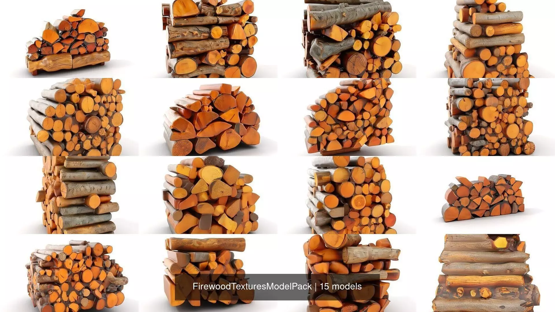 FirewoodTexturesModelPack 3D Model Collection_0
