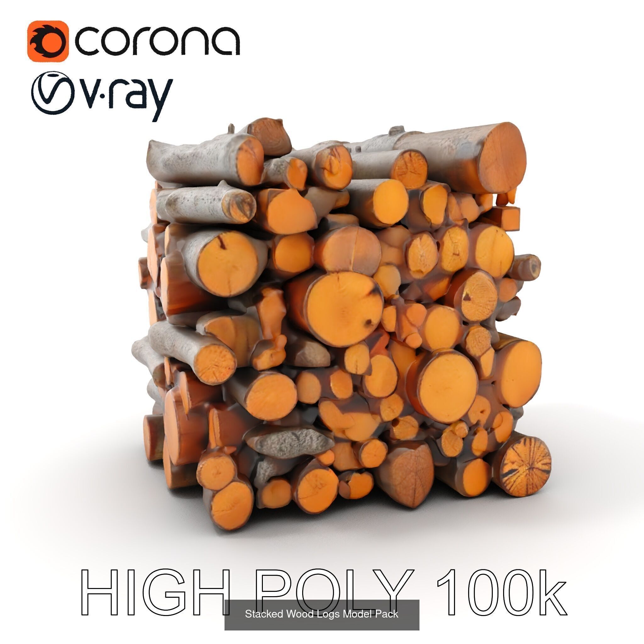 FirewoodTexturesModelPack 3D Model Collection_23