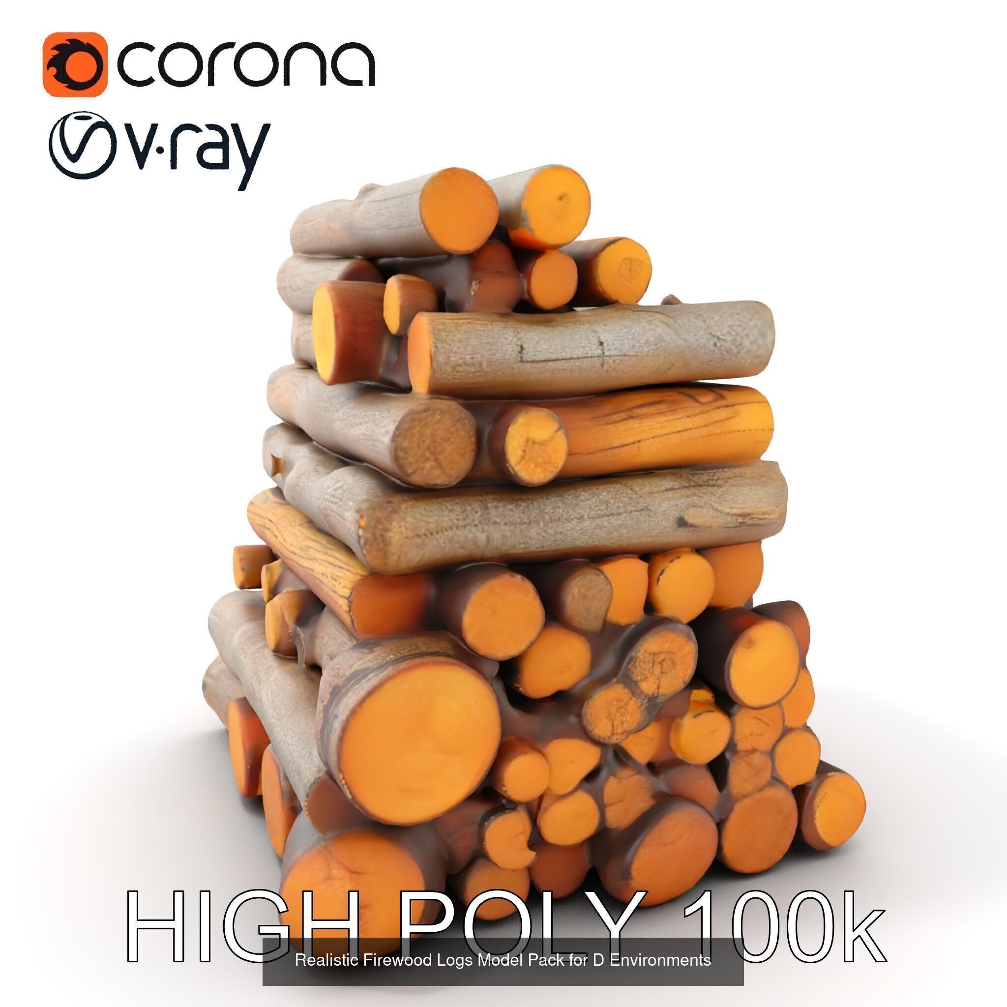 FirewoodTexturesModelPack 3D Model Collection_19