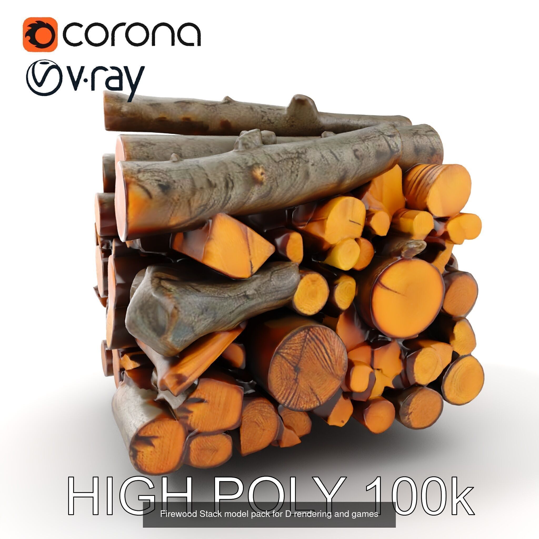 FirewoodTexturesModelPack 3D Model Collection_18