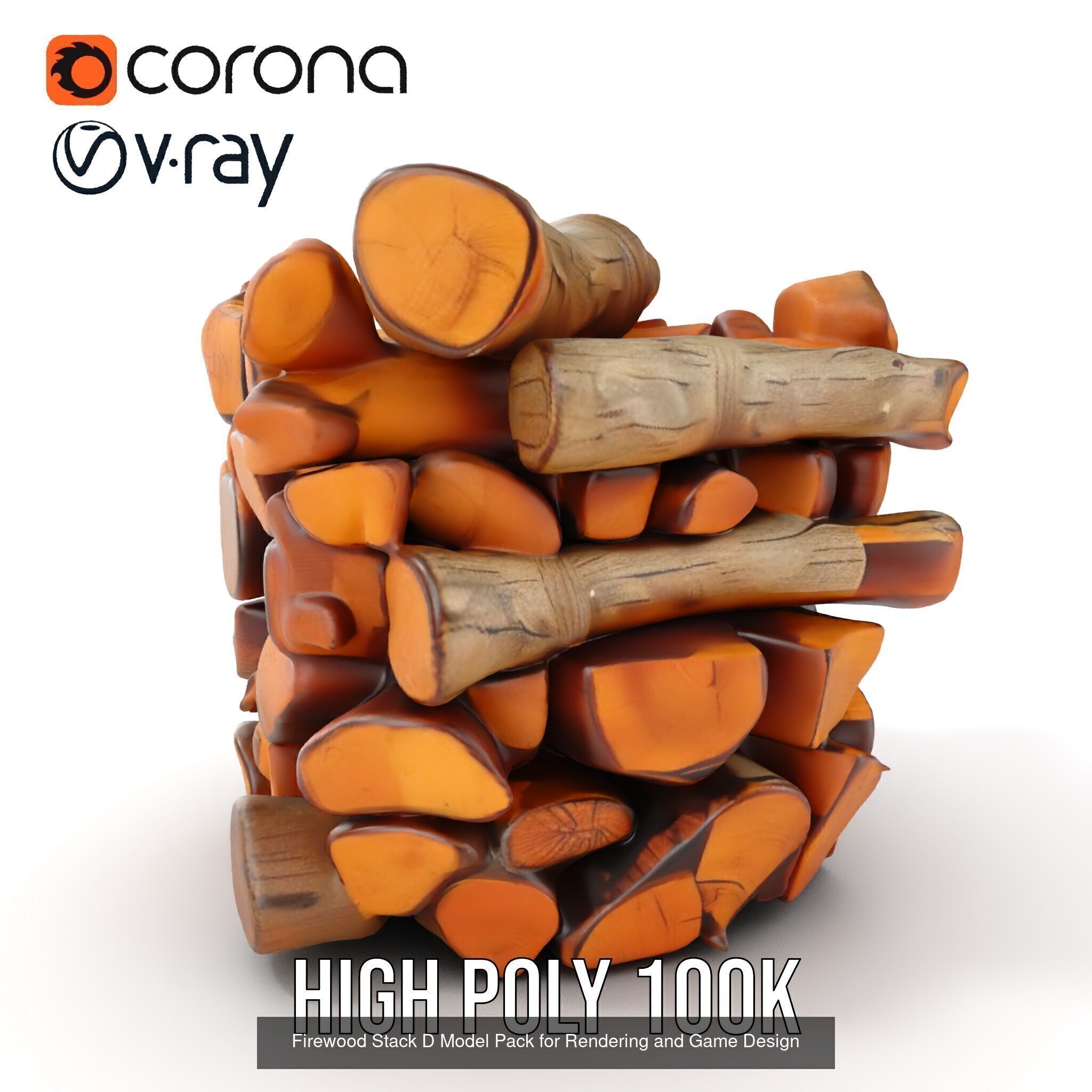 FirewoodTexturesModelPack 3D Model Collection_30