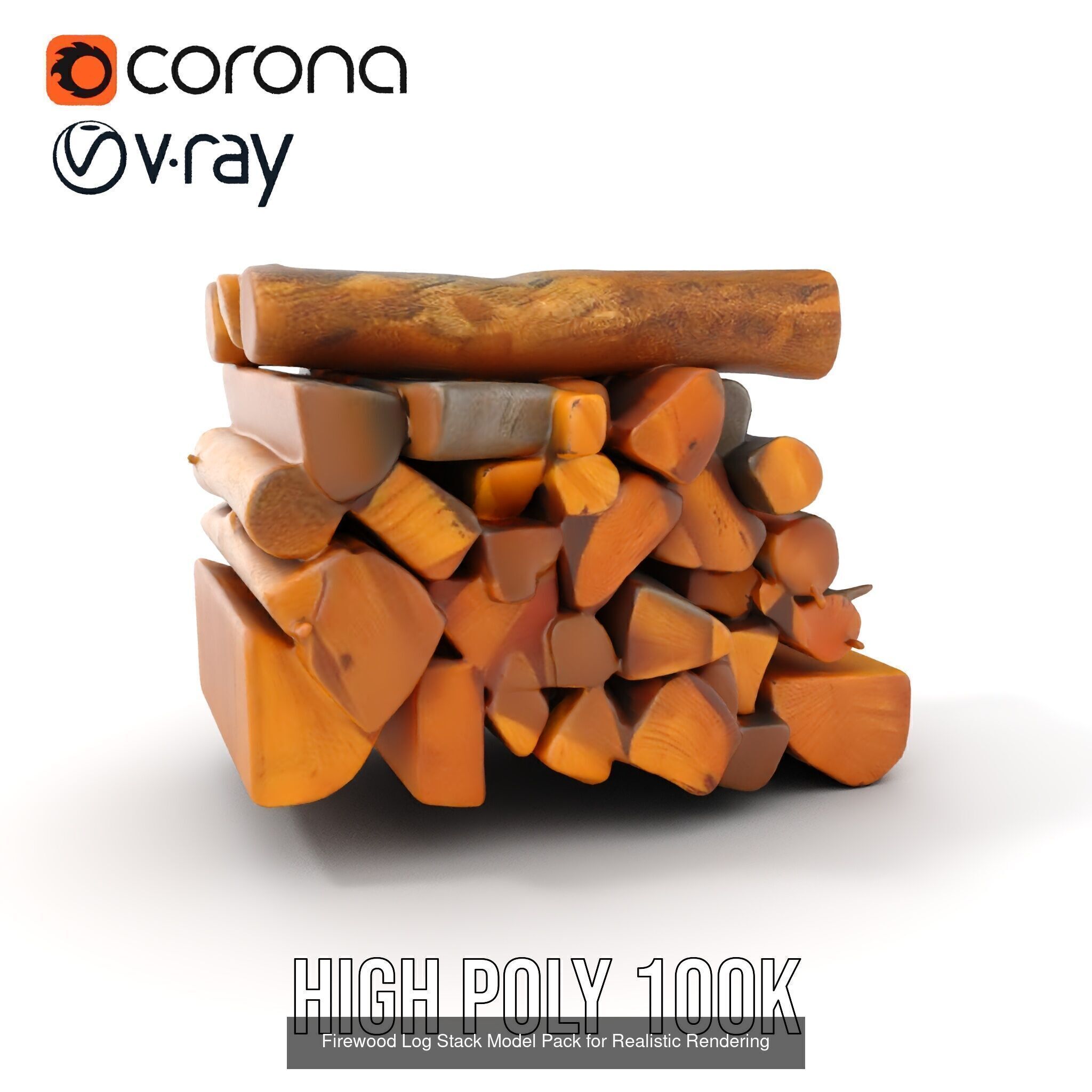 FirewoodTexturesModelPack 3D Model Collection_29