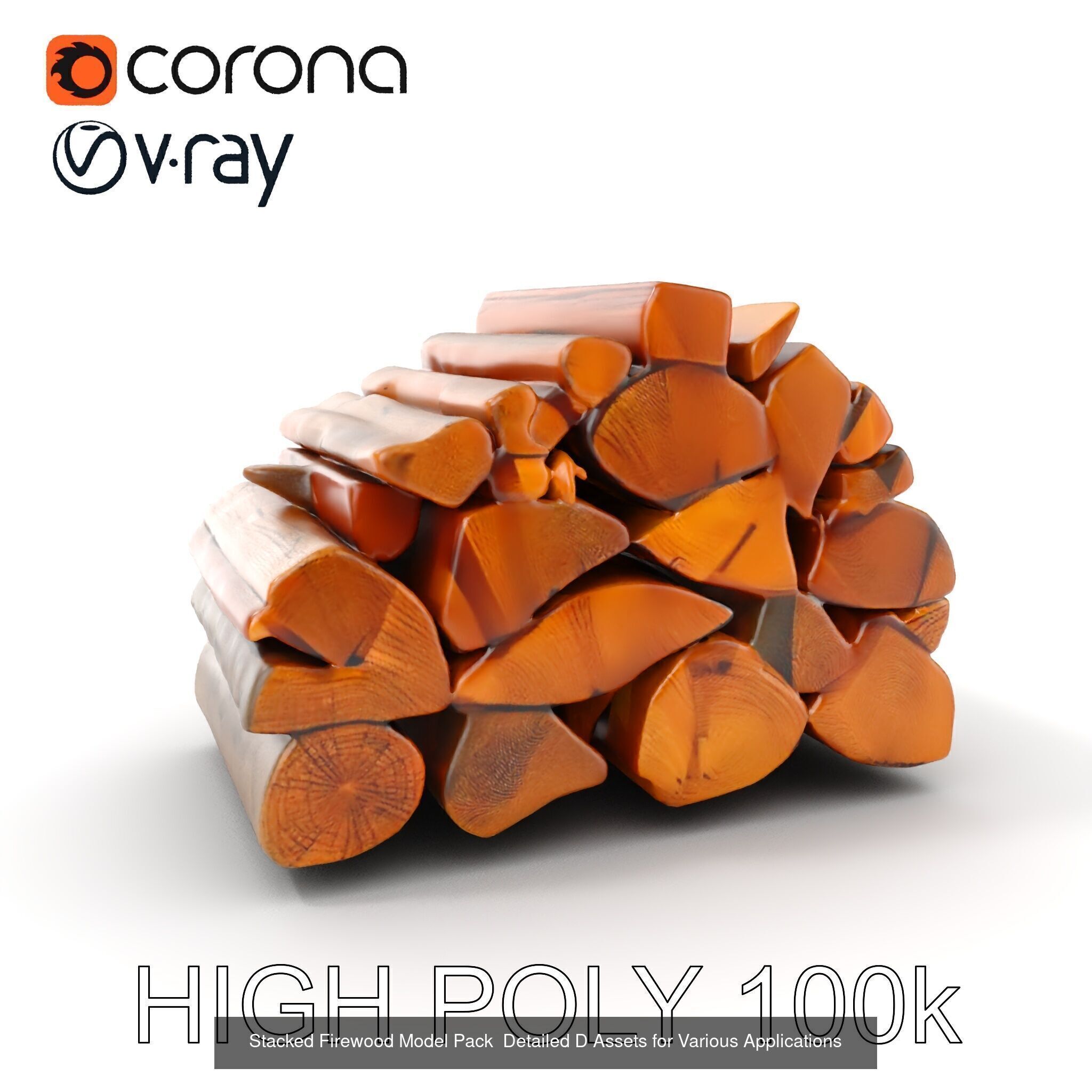 FirewoodTexturesModelPack 3D Model Collection_21