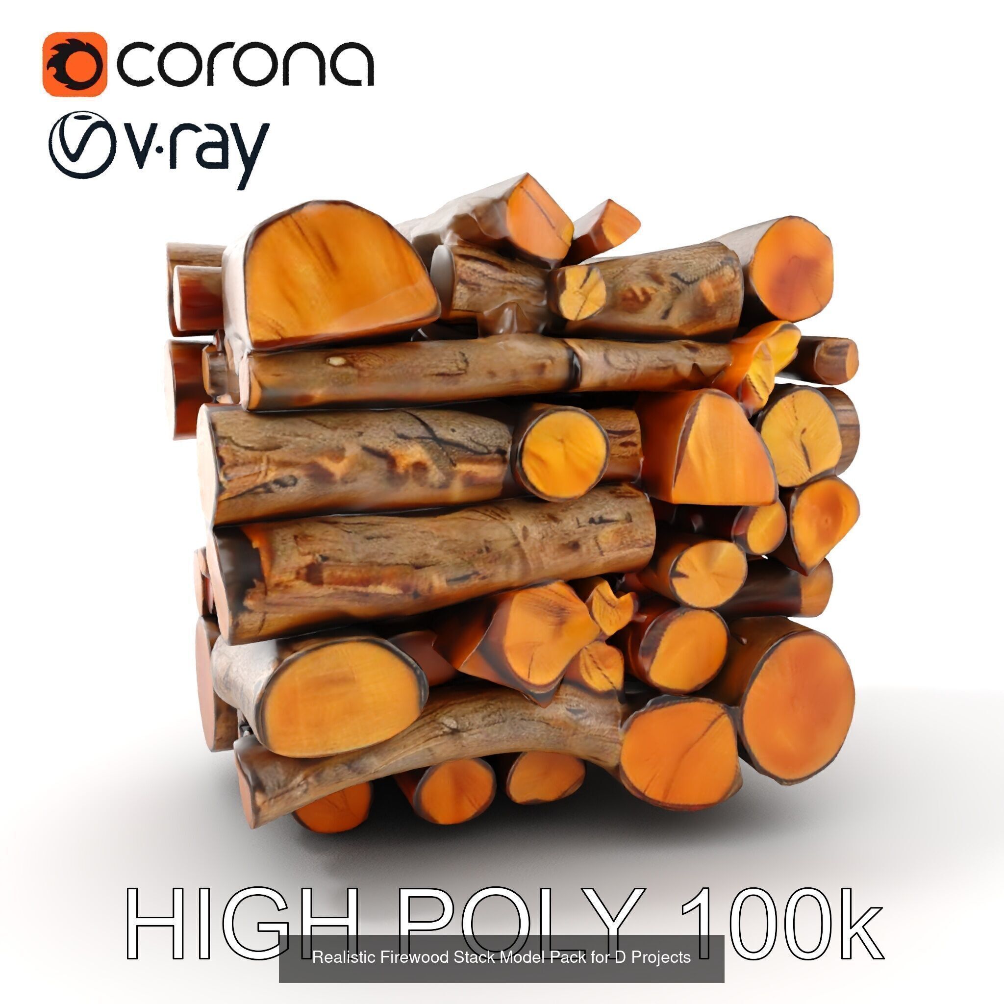 FirewoodTexturesModelPack 3D Model Collection_17