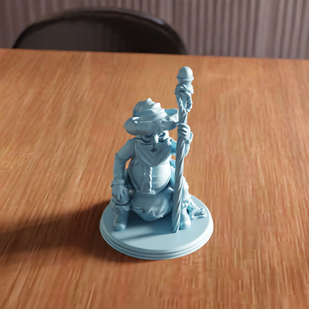 Wizard Santa Claus - 203 3D print model_4