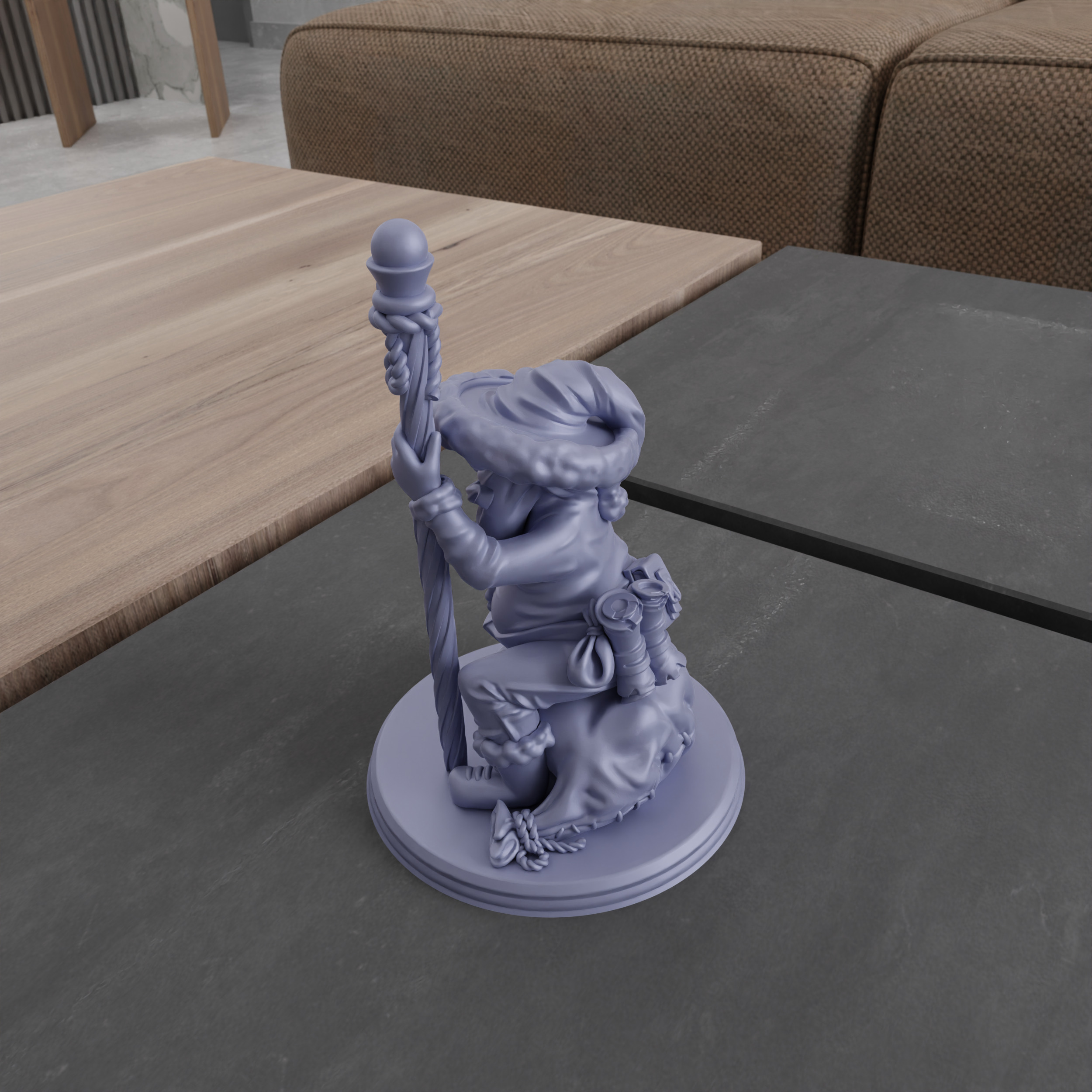 Wizard Santa Claus - 203 3D print model_9