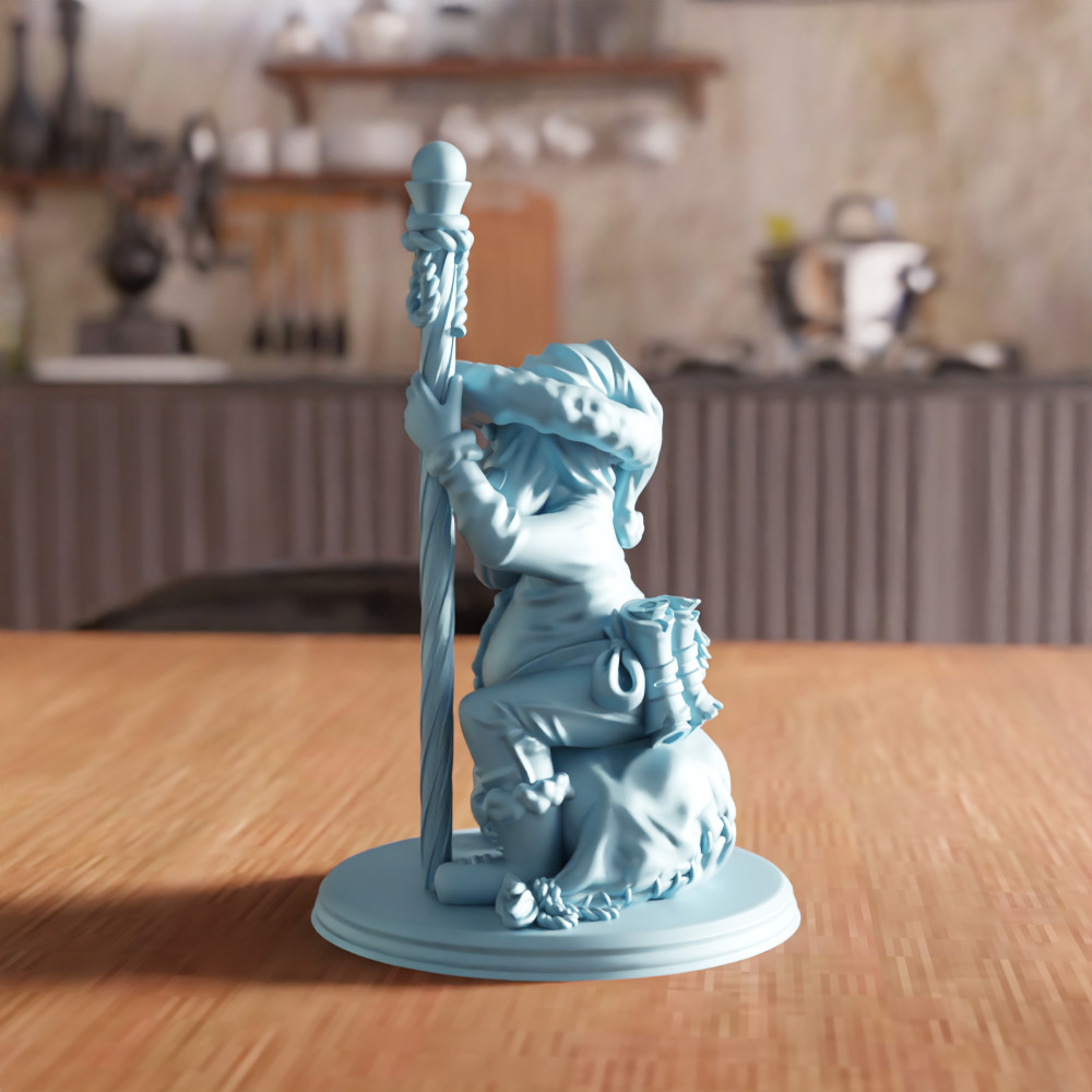 Wizard Santa Claus - 203 3D print model_1