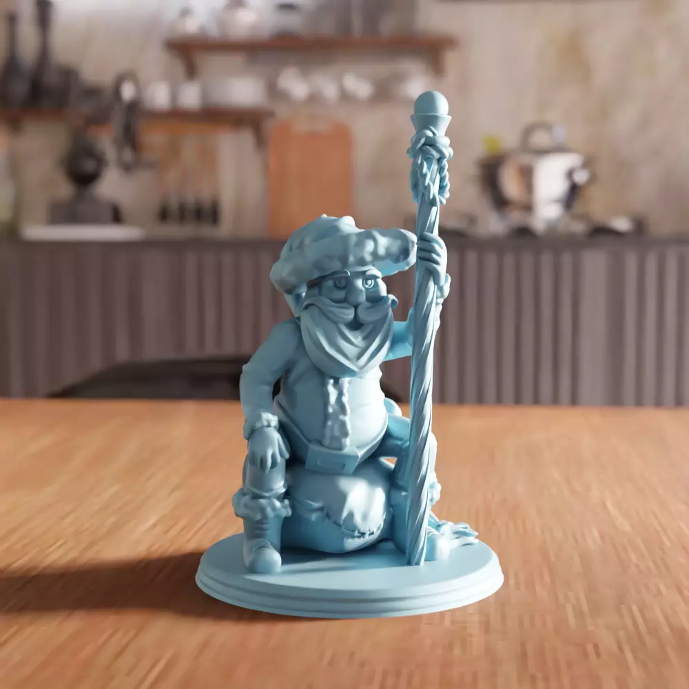 Wizard Santa Claus - 203 3D print model_0
