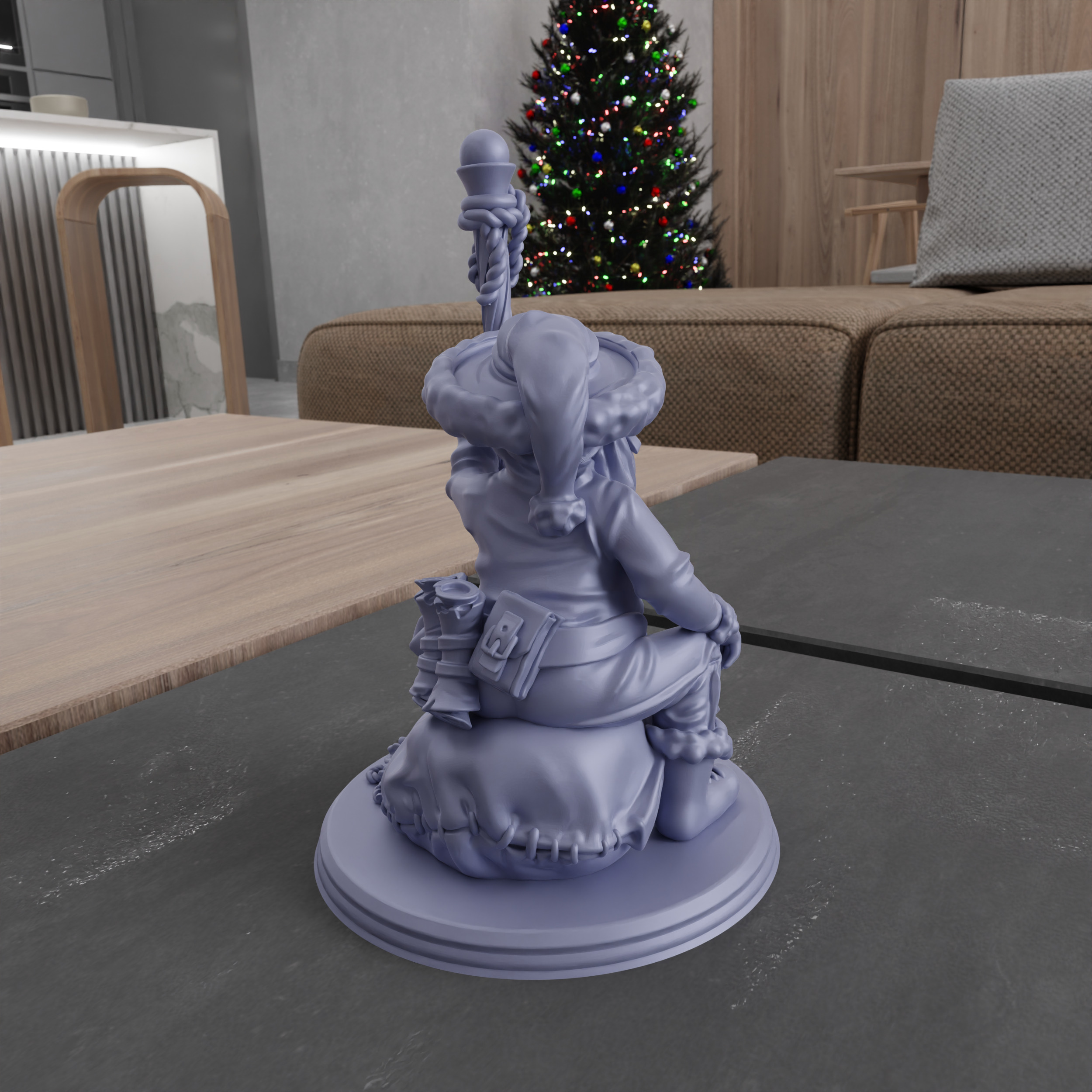 Wizard Santa Claus - 203 3D print model_10