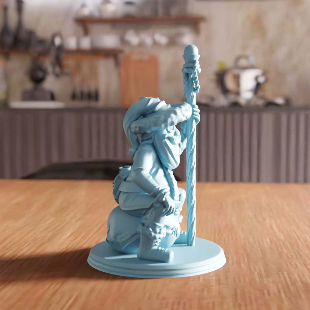 Wizard Santa Claus - 203 3D print model_3