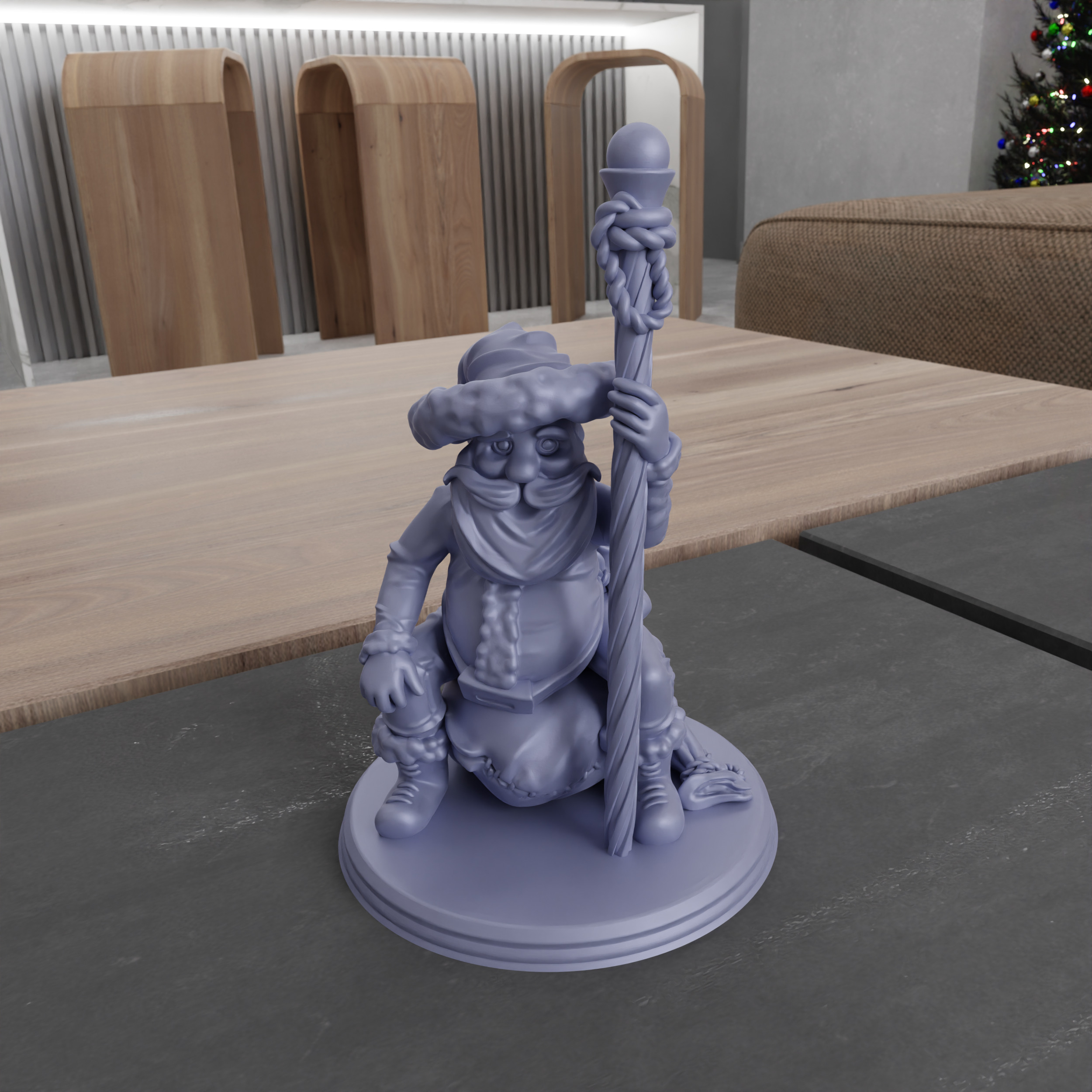Wizard Santa Claus - 203 3D print model_8