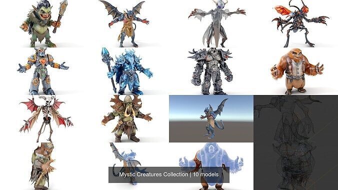 Mystic Creatures Collection 