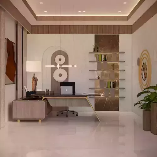 mocha mousse office design