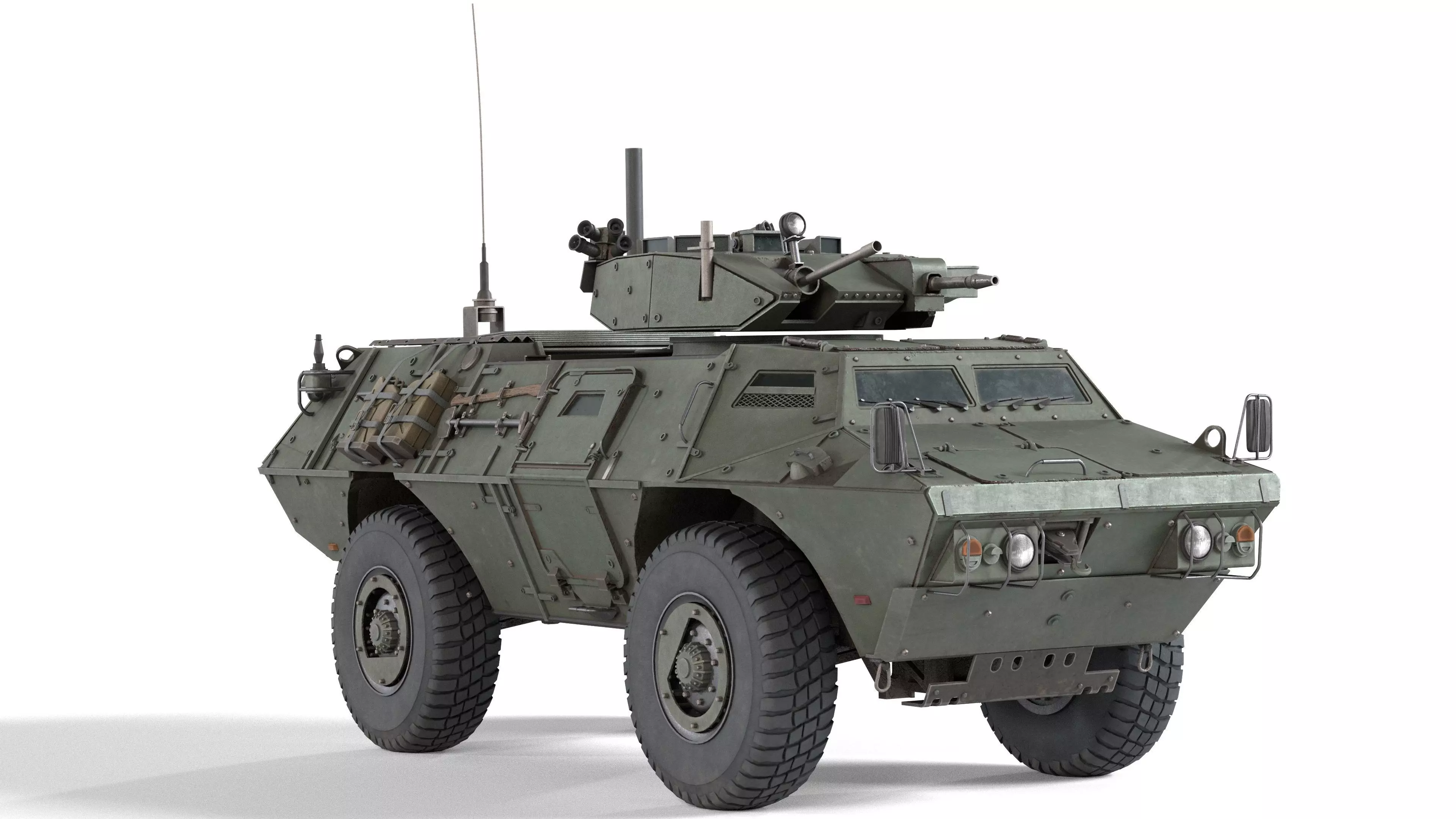 M1117 Guardian ASV Low-poly 3D model_0