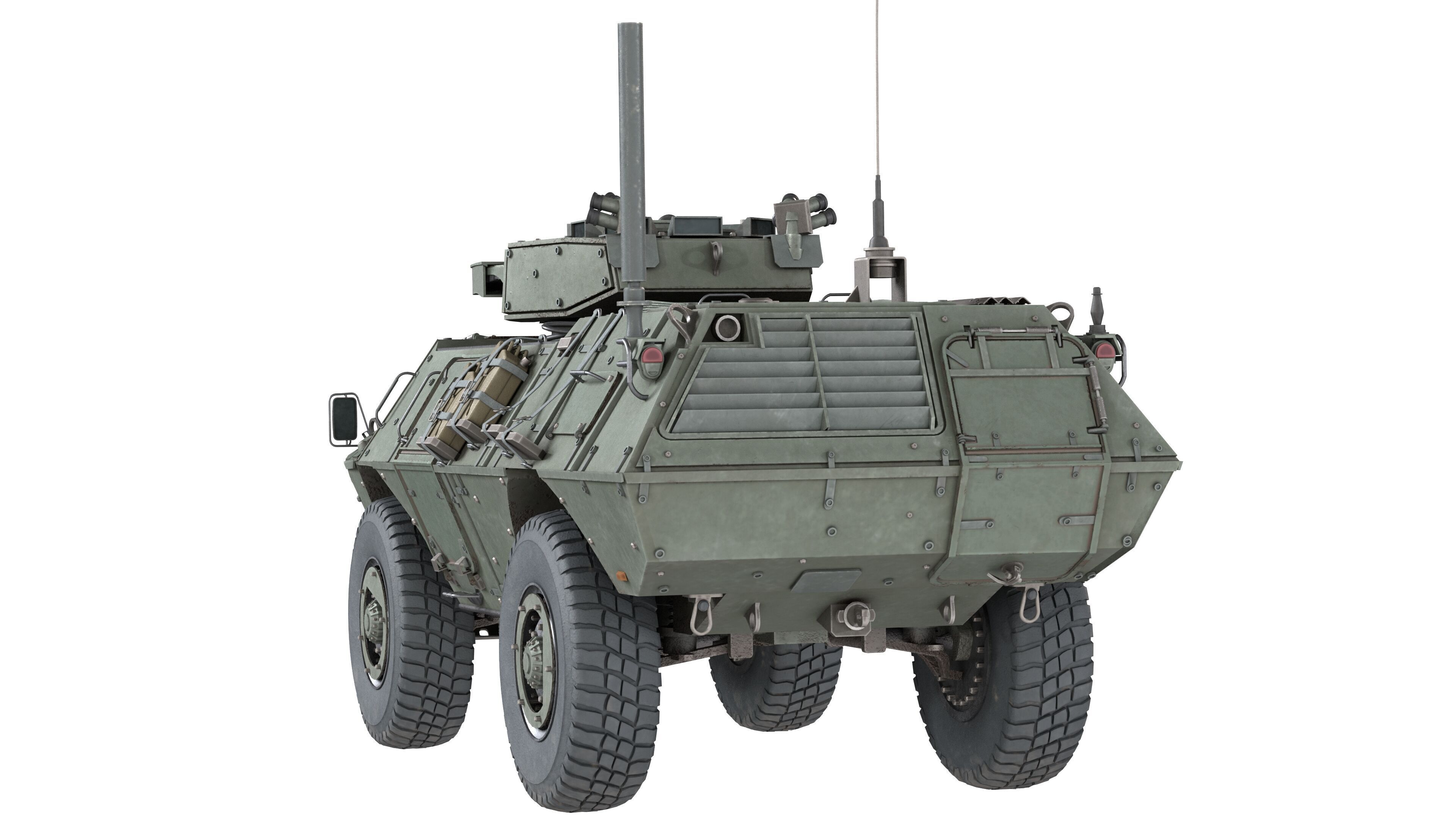M1117 Guardian ASV Low-poly 3D model_5