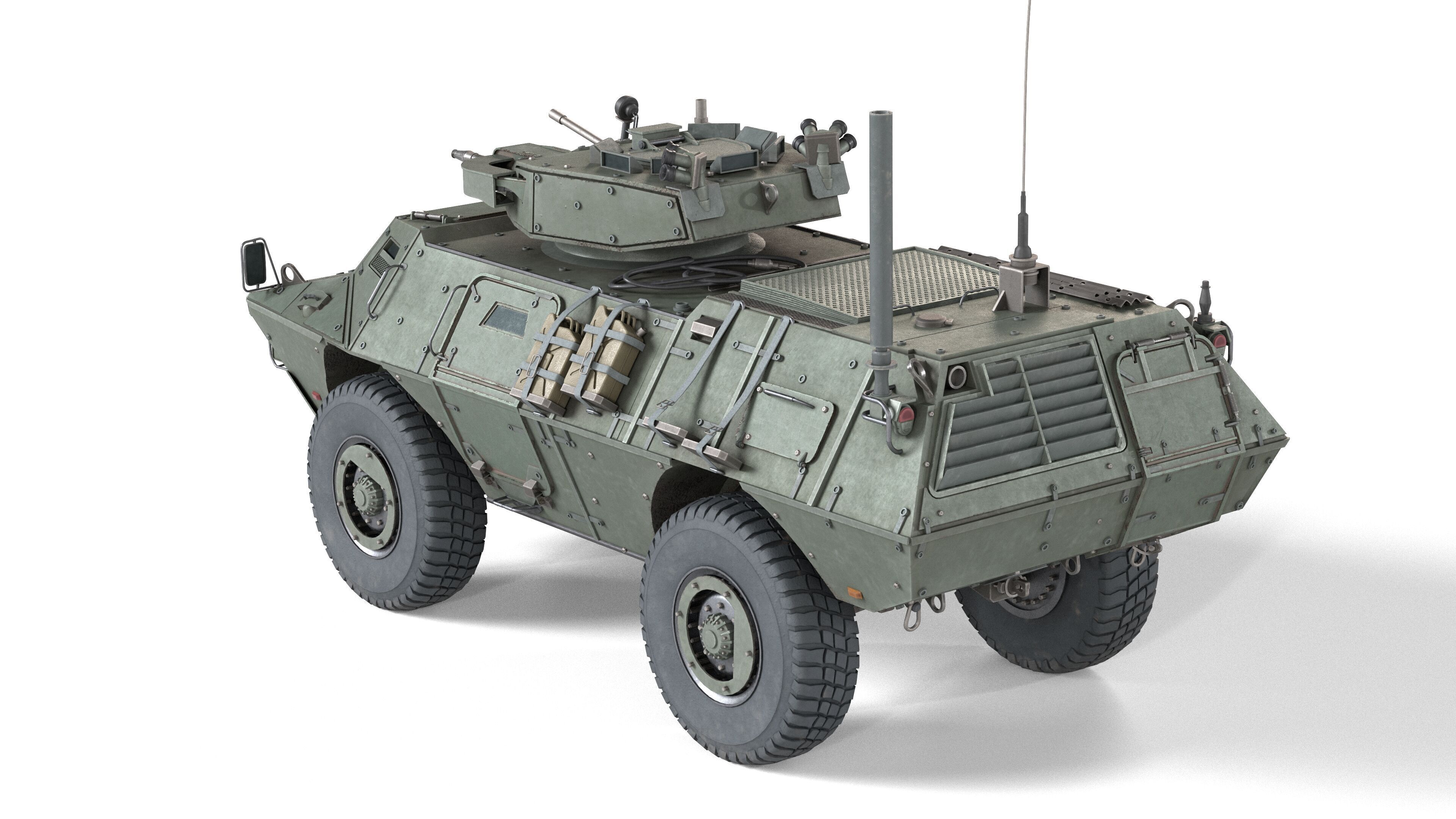 M1117 Guardian ASV Low-poly 3D model_1