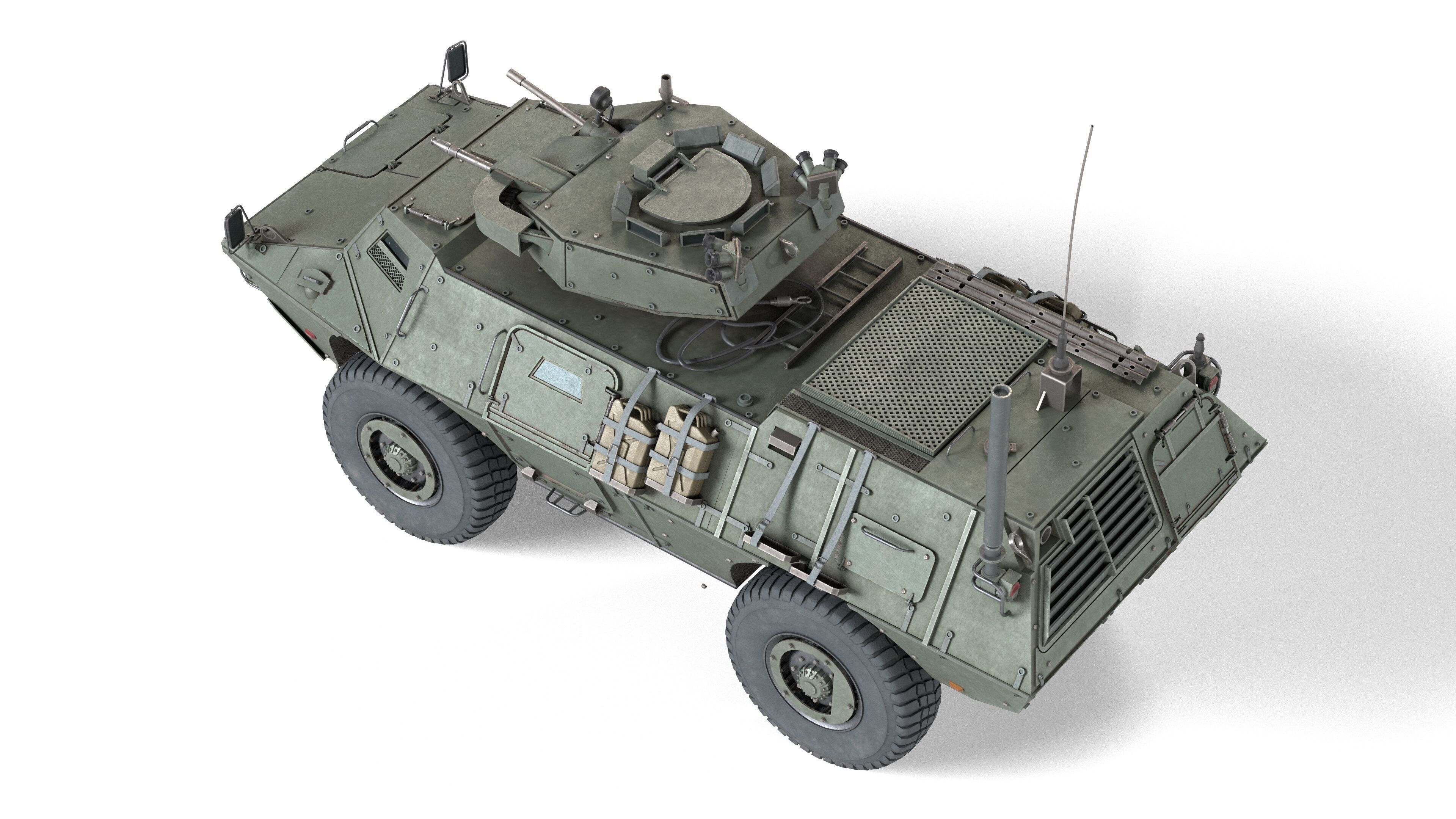 M1117 Guardian ASV Low-poly 3D model_6
