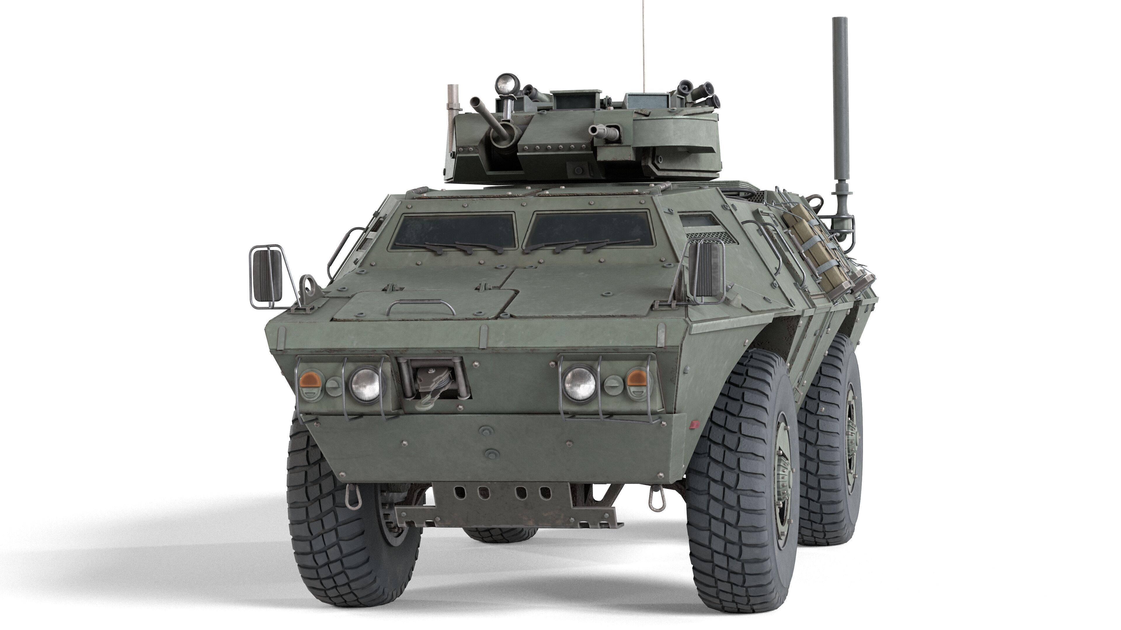 M1117 Guardian ASV Low-poly 3D model_2