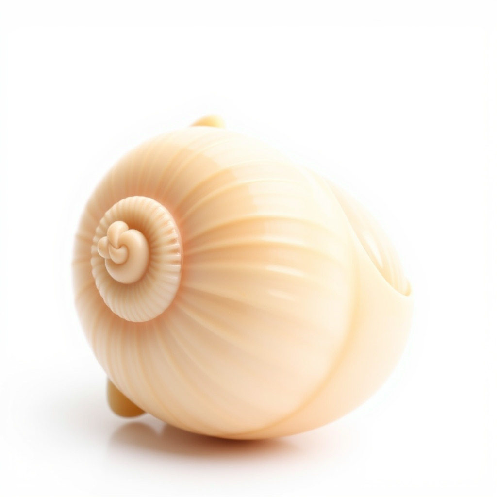 Elegant Seashell Model Pack for D Rendering and Game Design Low-poly 3D model_2